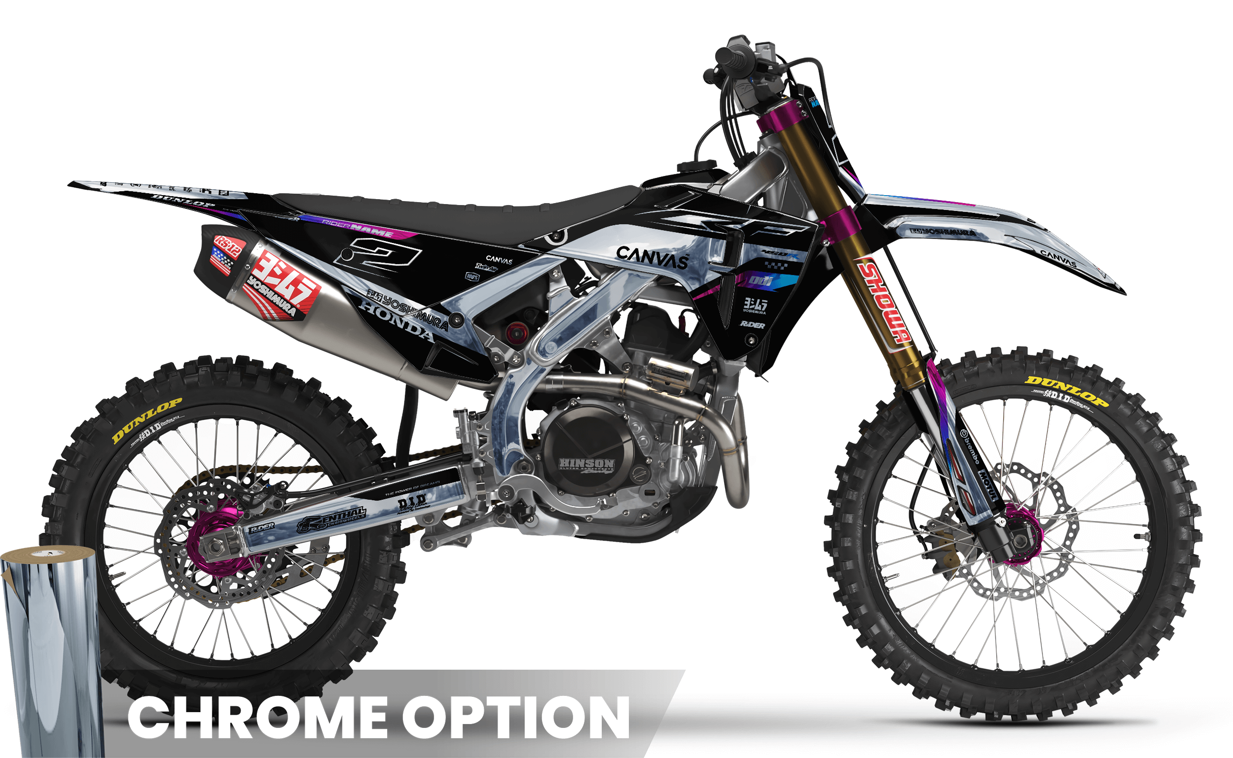 HONDA Full Graphics Kit | Honktor