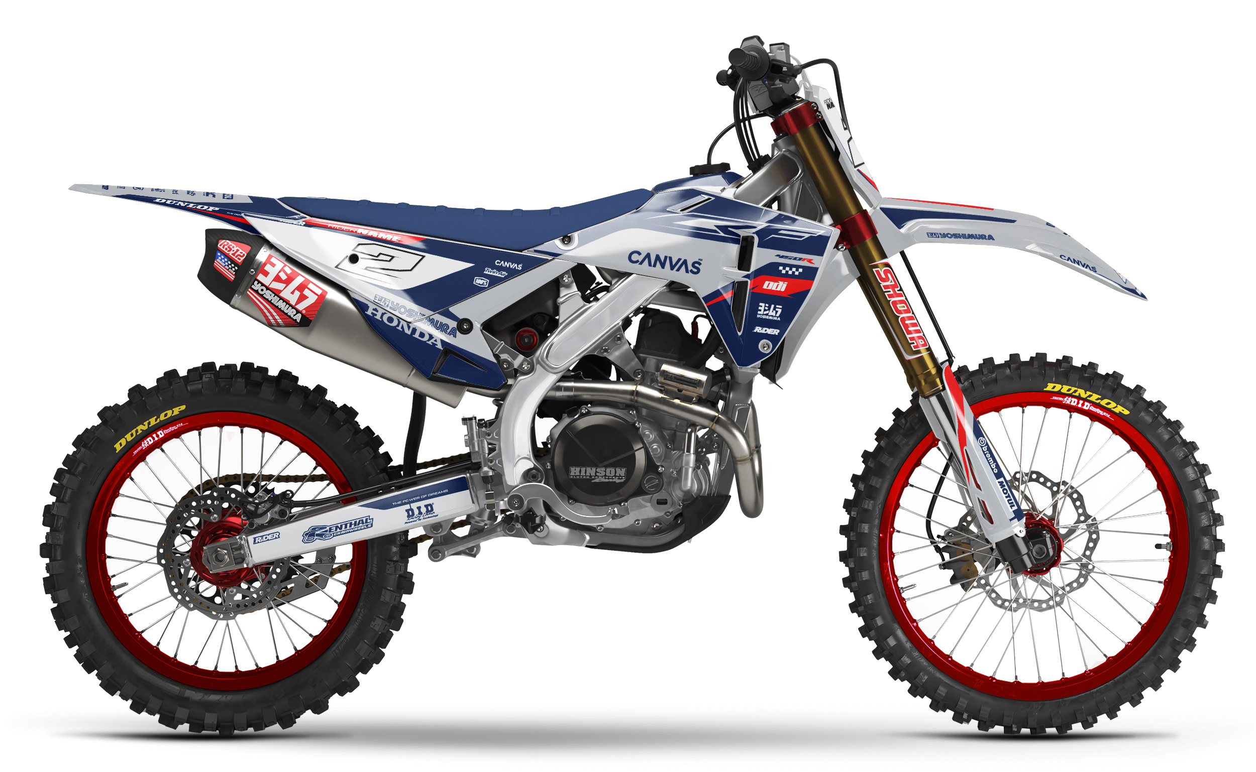 Hanfix HONDA Full Graphics Kit