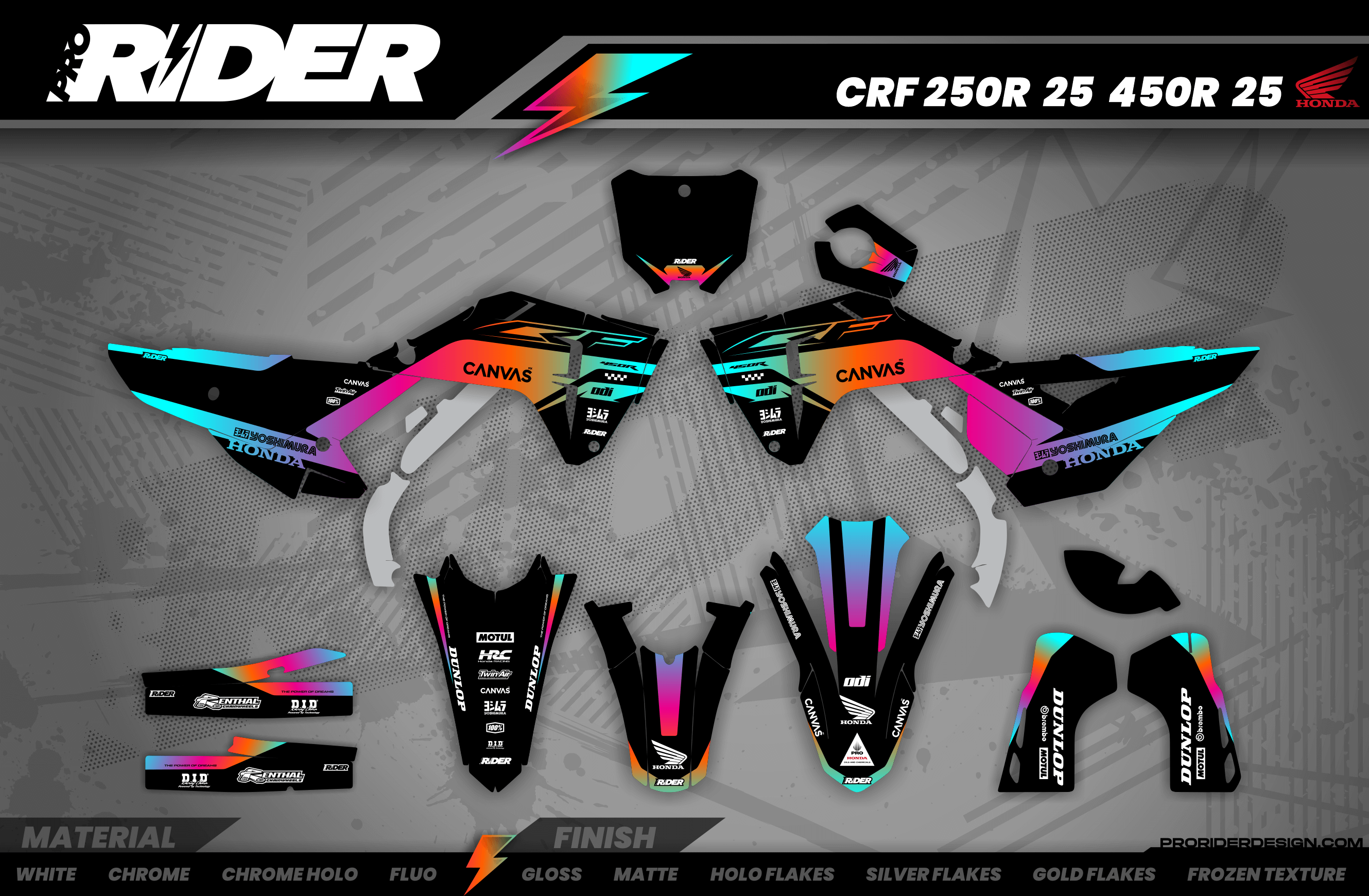 HONDA Full Graphics Kit | Hanox