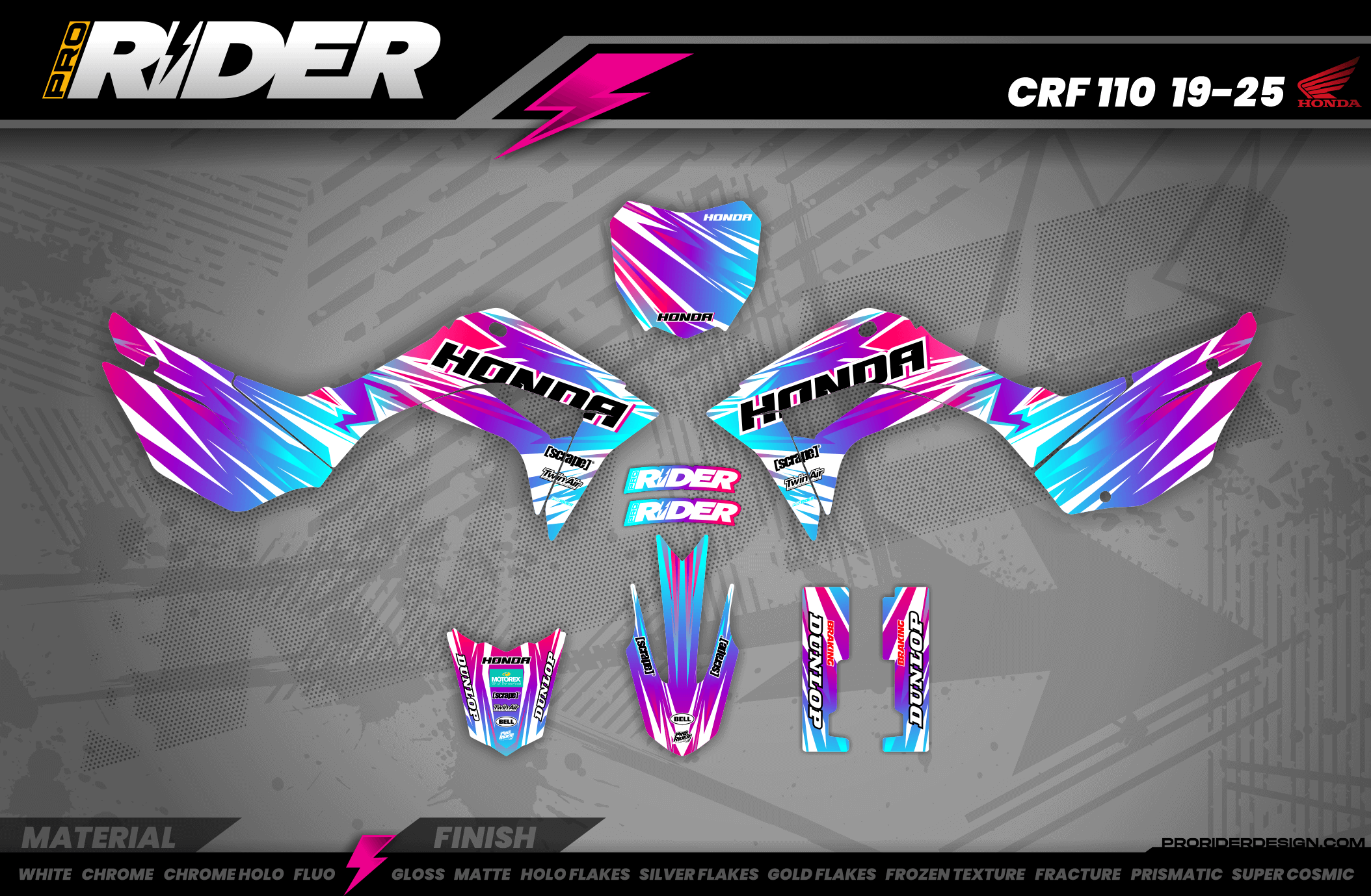 SAVAGE HONDA Full Graphics Kit