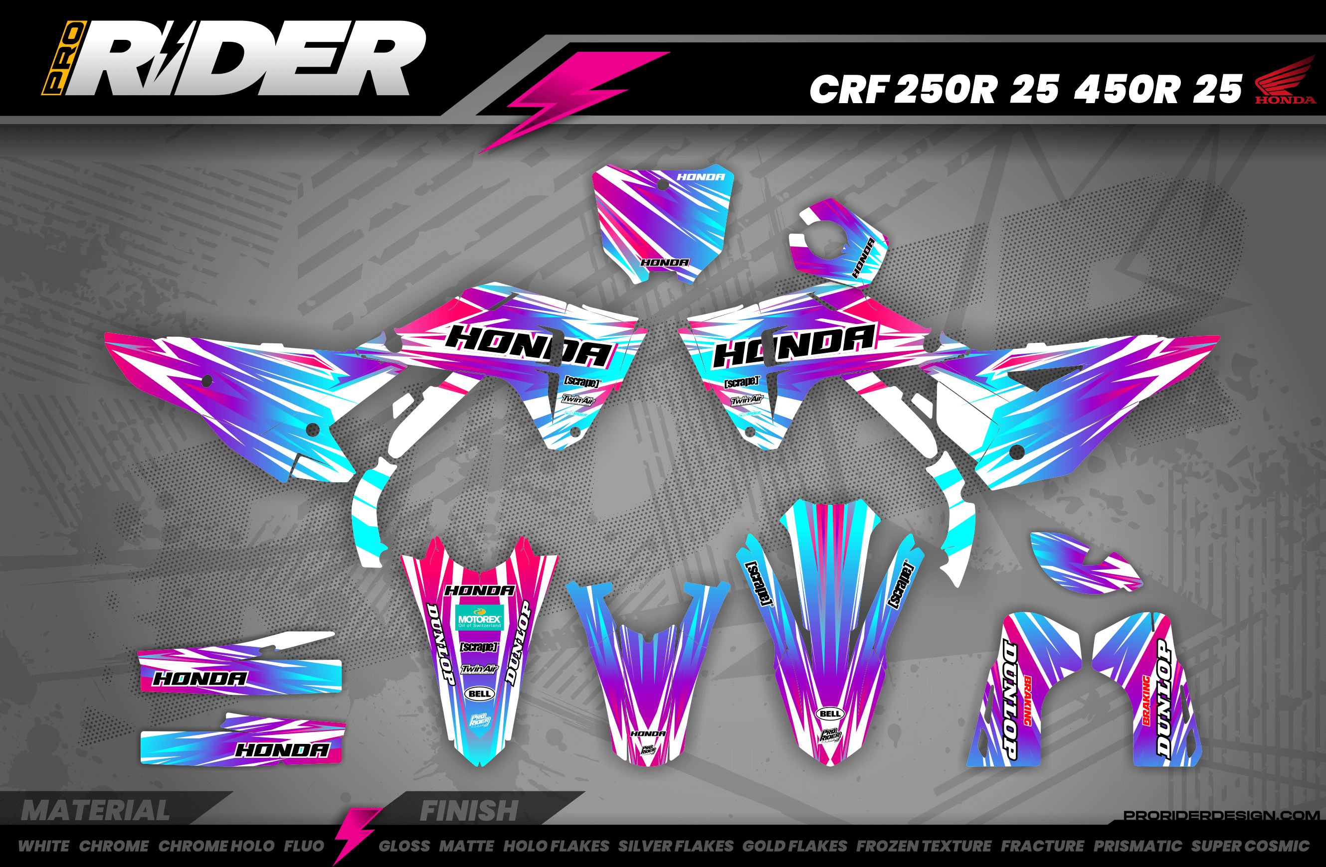 SAVAGE HONDA Full Graphics Kit