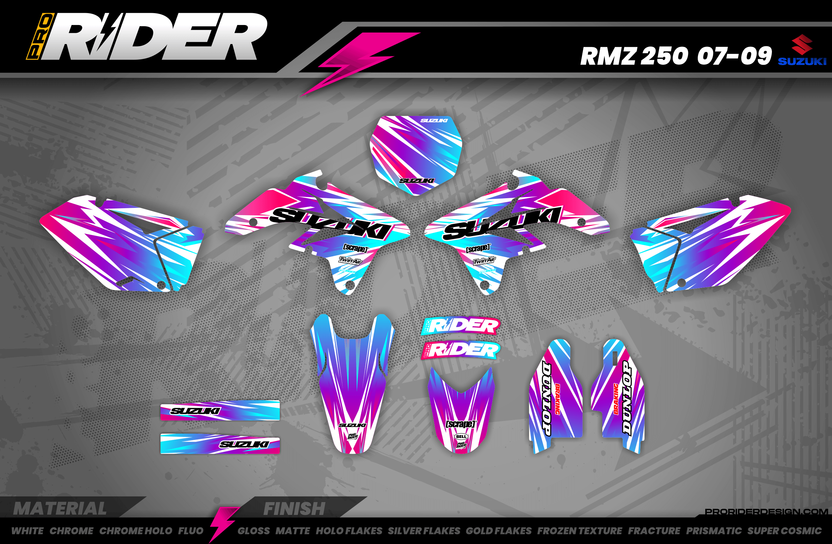 SAVAGE Suzuki Full Graphics Kit