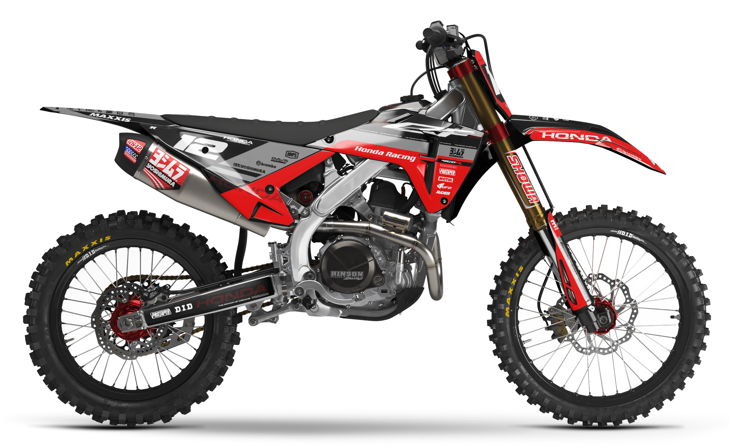 RED RIPPER HONDA Full Graphics Kit