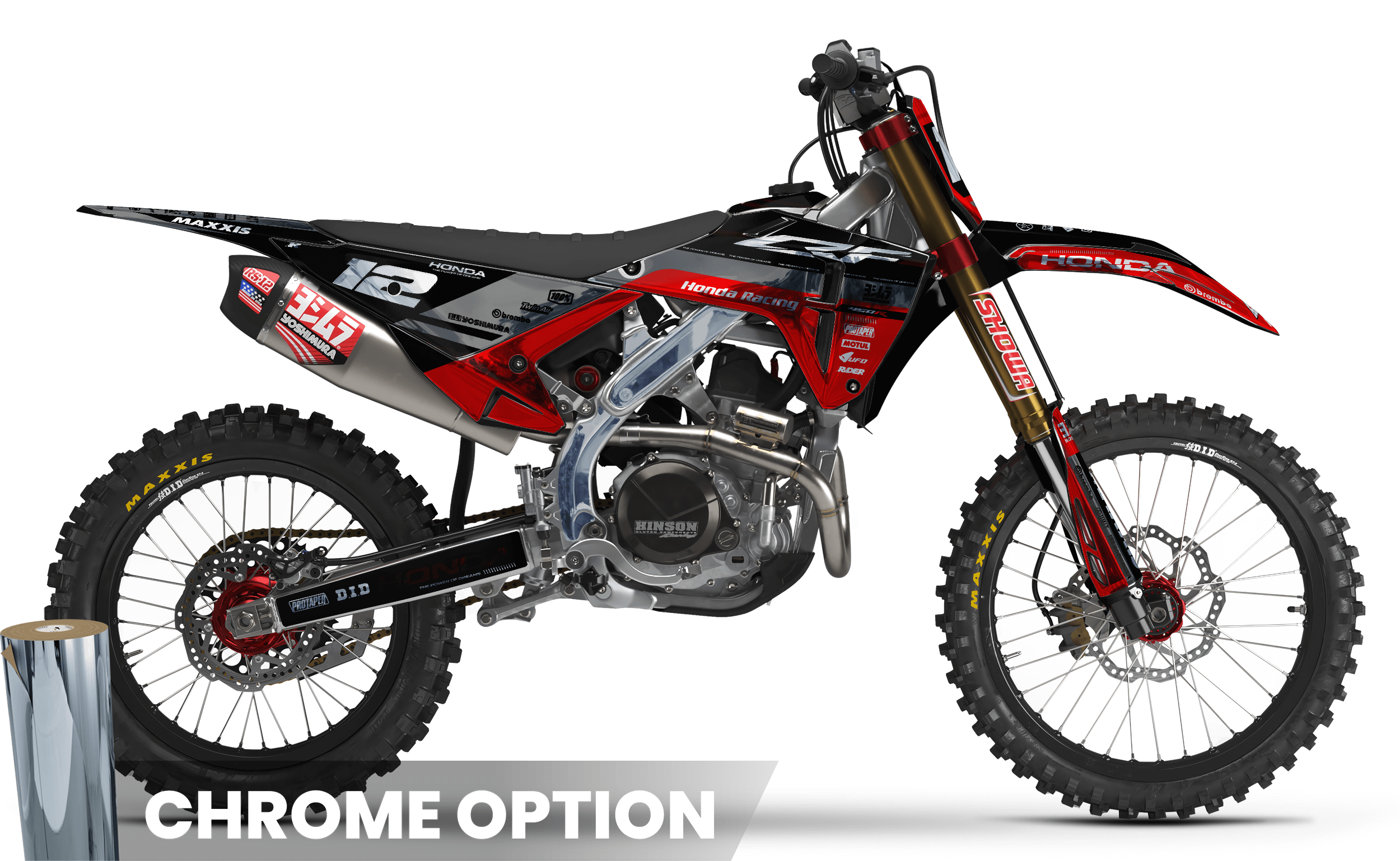 RED RIPPER HONDA Full Graphics Kit