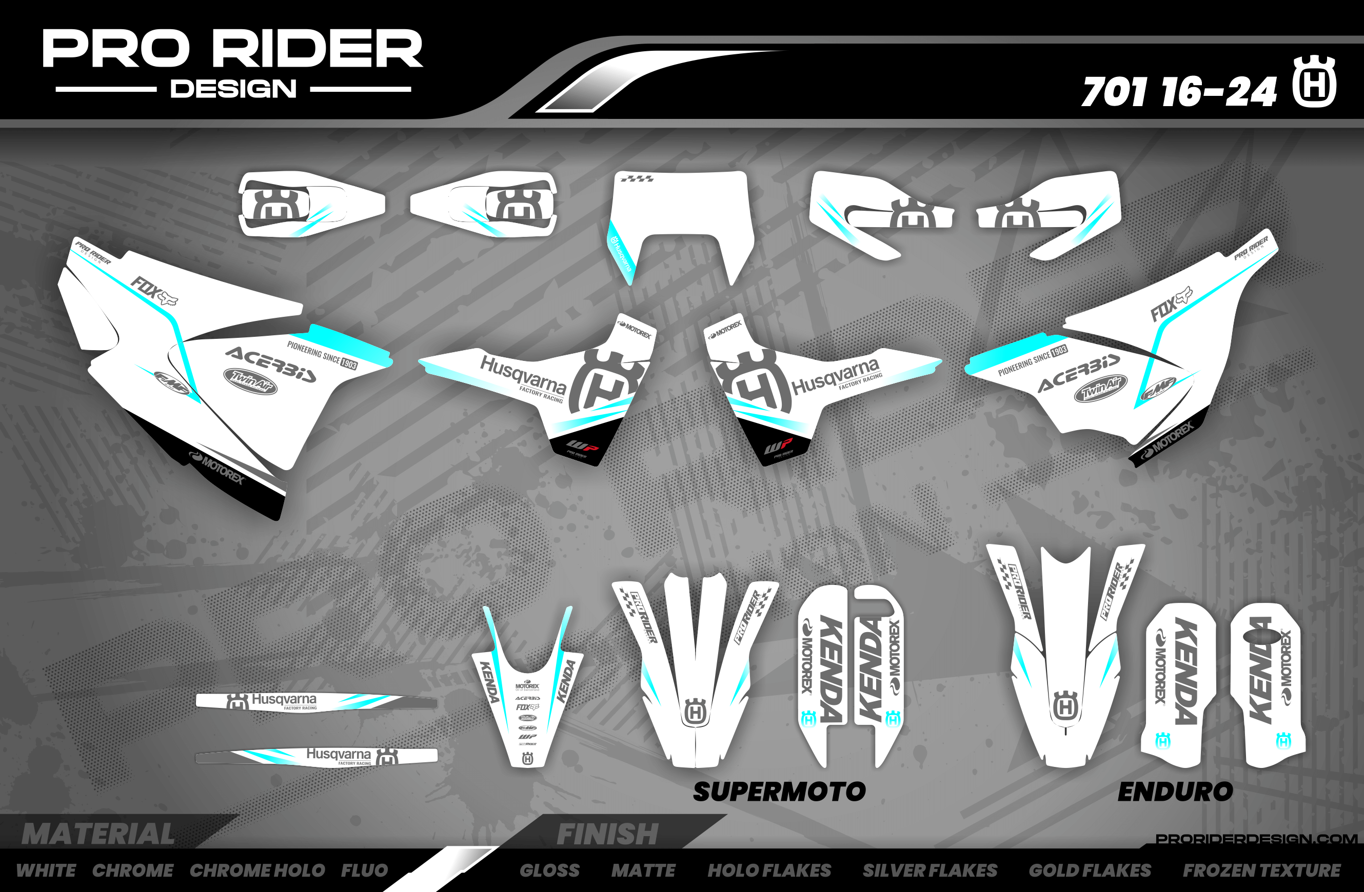 HUSQVARNA Custom Graphics AMPTON OFFROAD