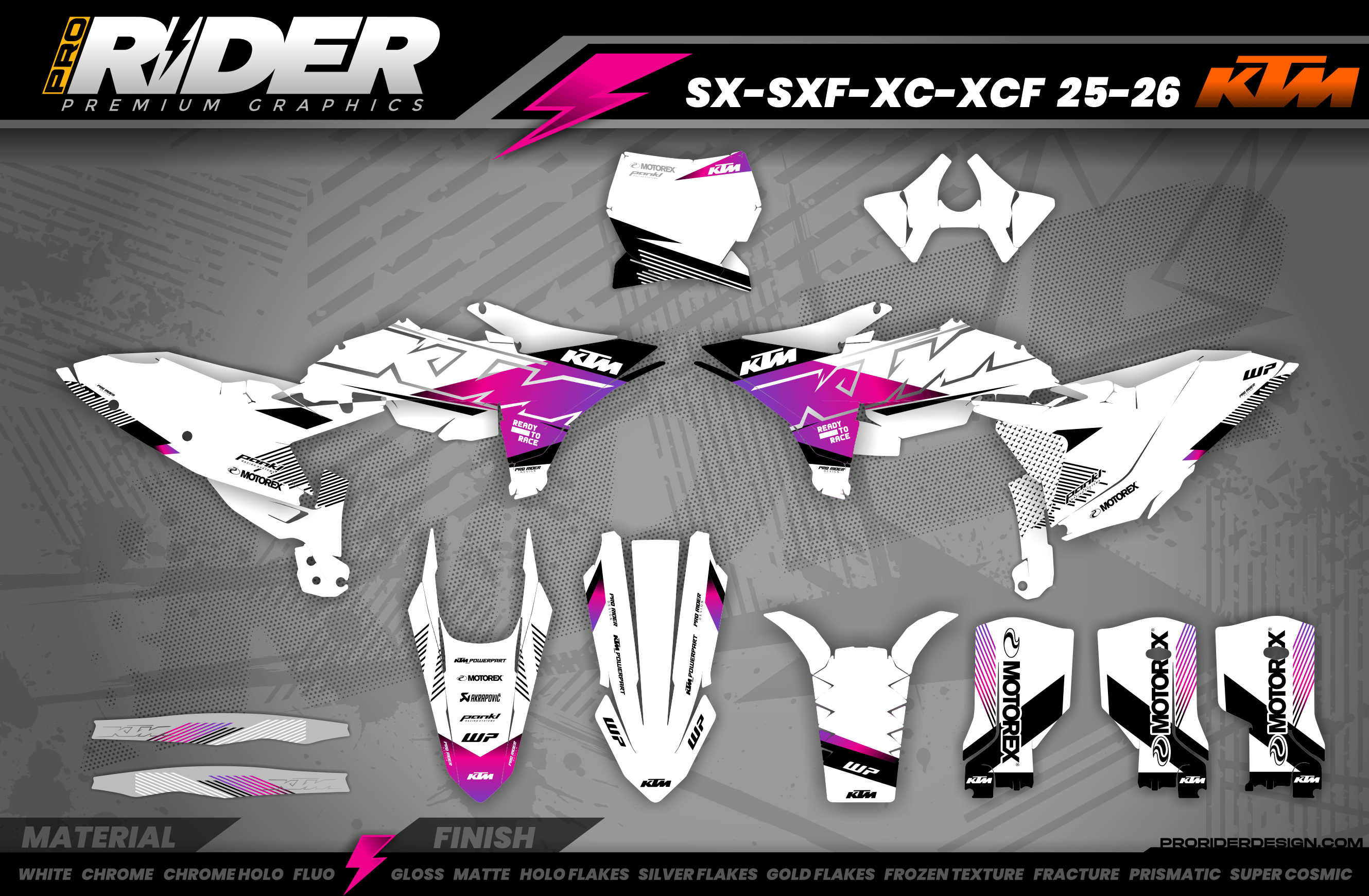 KTM Full Graphics kit | Lumax
