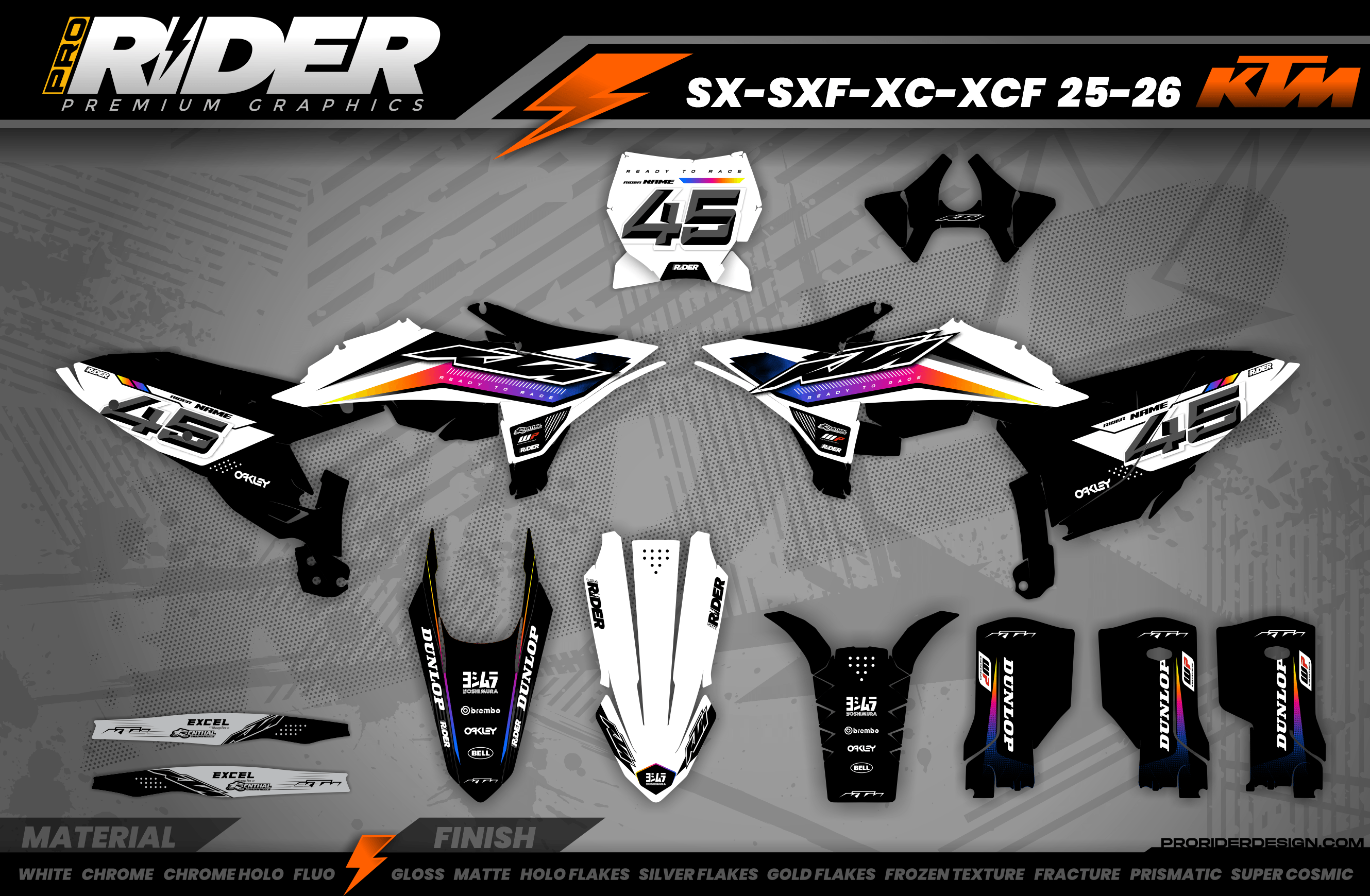 KTM Full Graphics Kit | Kinaty