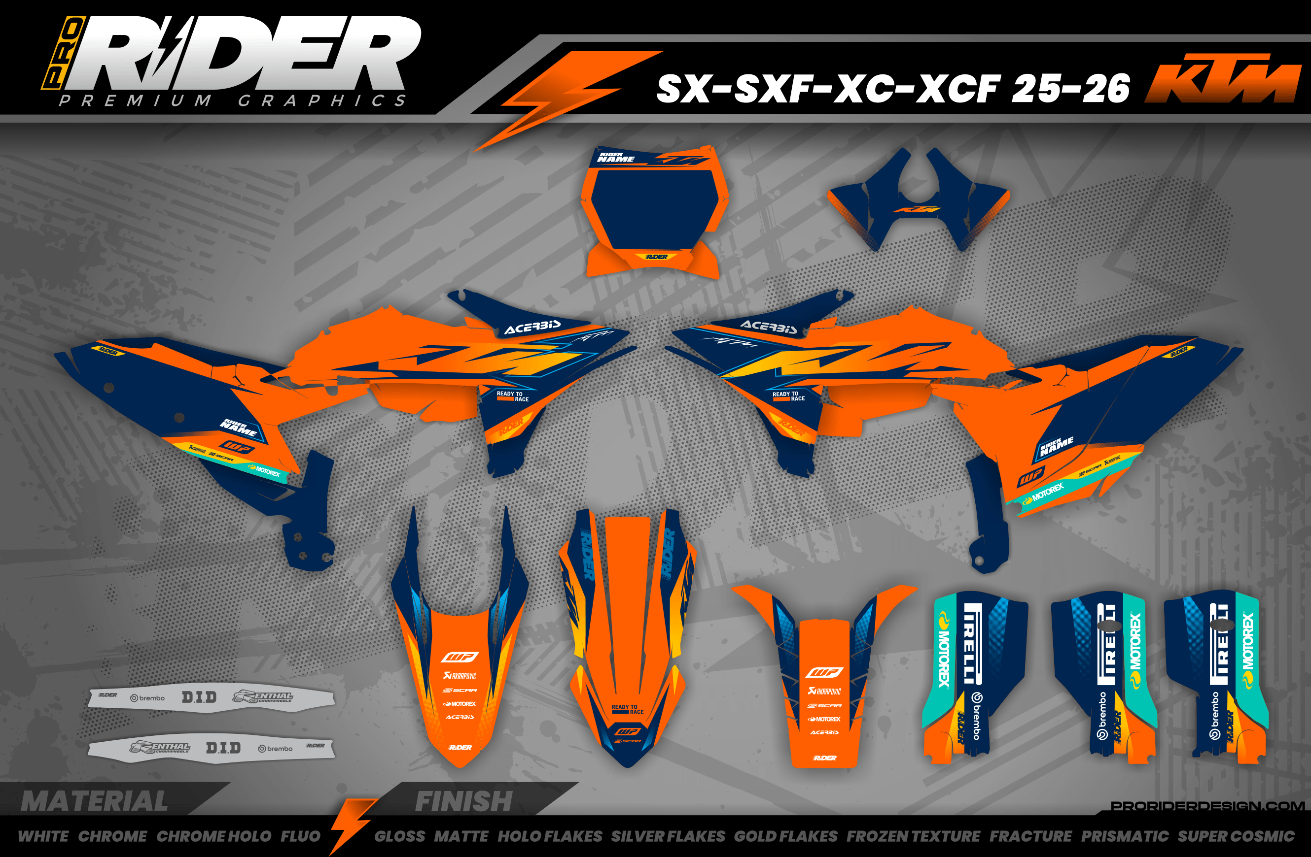 KTM Full Graphics Kit | Valkenswaard