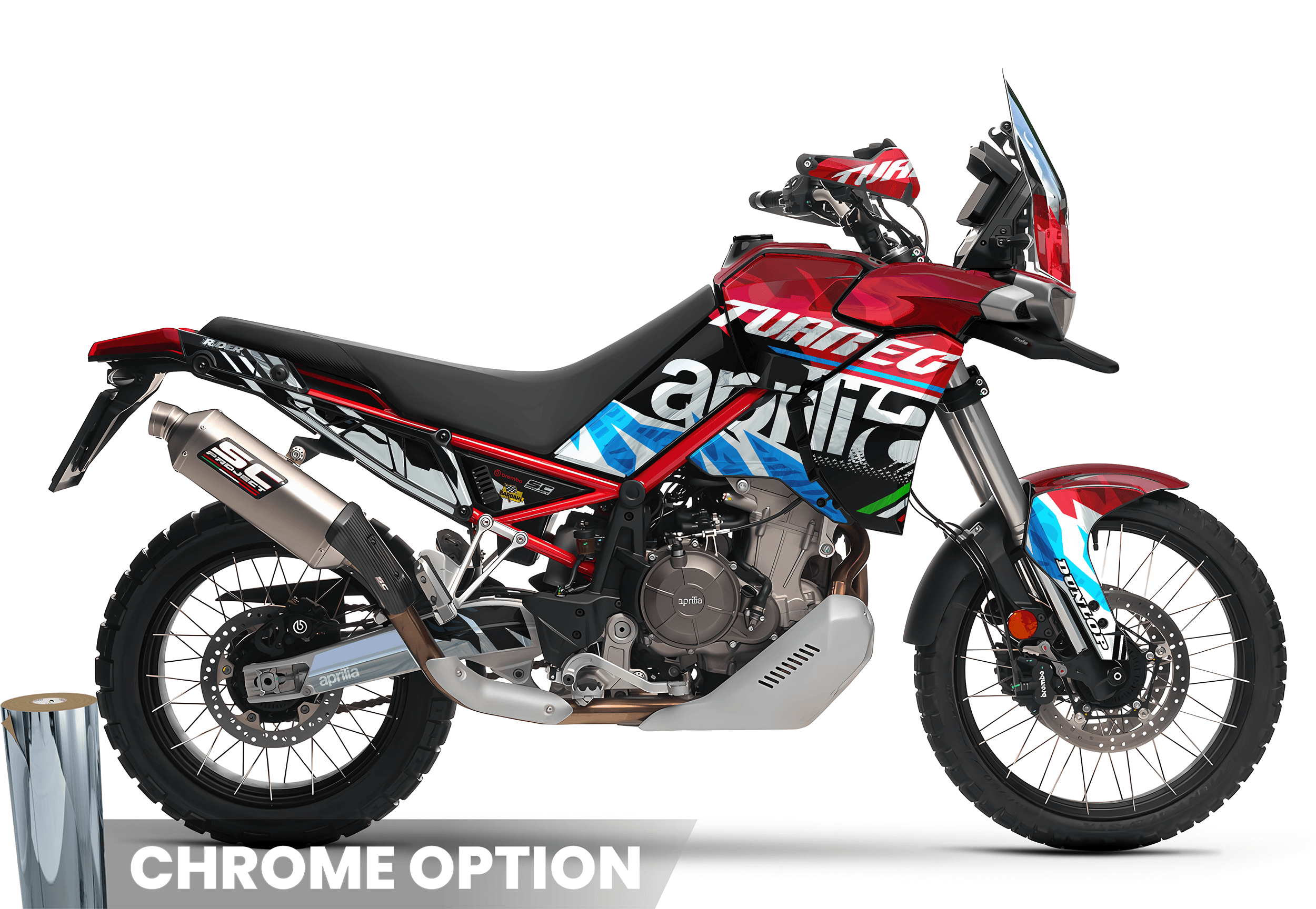 APRILIA TUAREG 660 Full Graphics Kit | Rhino