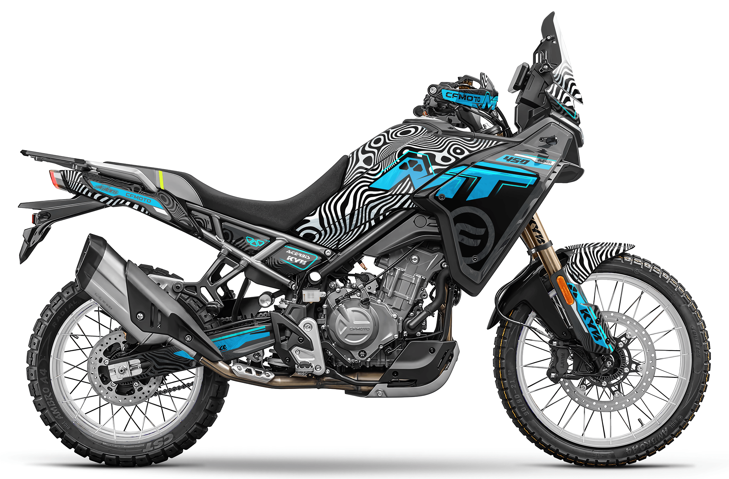 Cfmoto 450MT / 700MT / 800MT Full Graphics Kit | Monkara