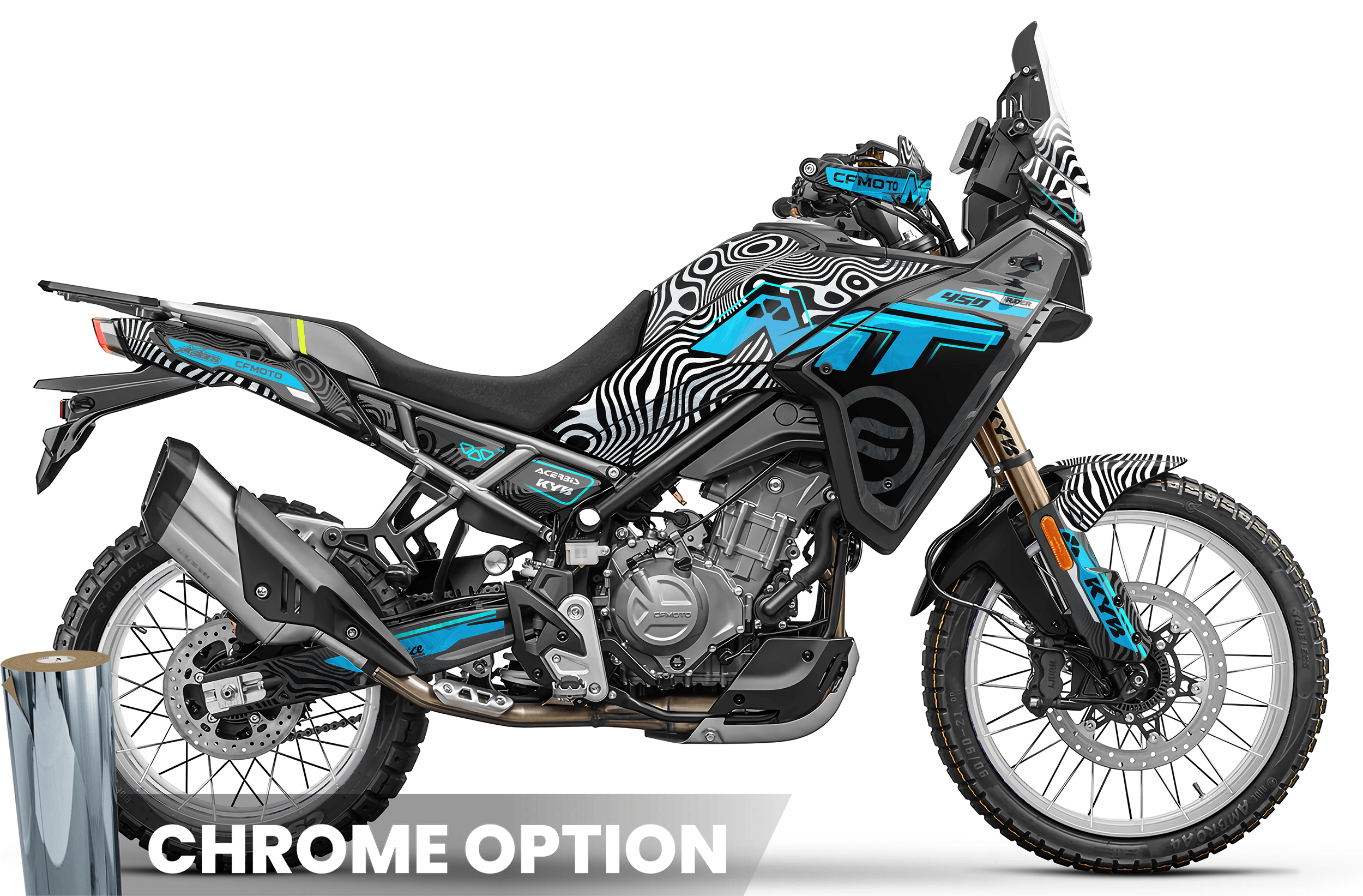 Cfmoto 450MT / 700MT / 800MT Full Graphics Kit | Monkara