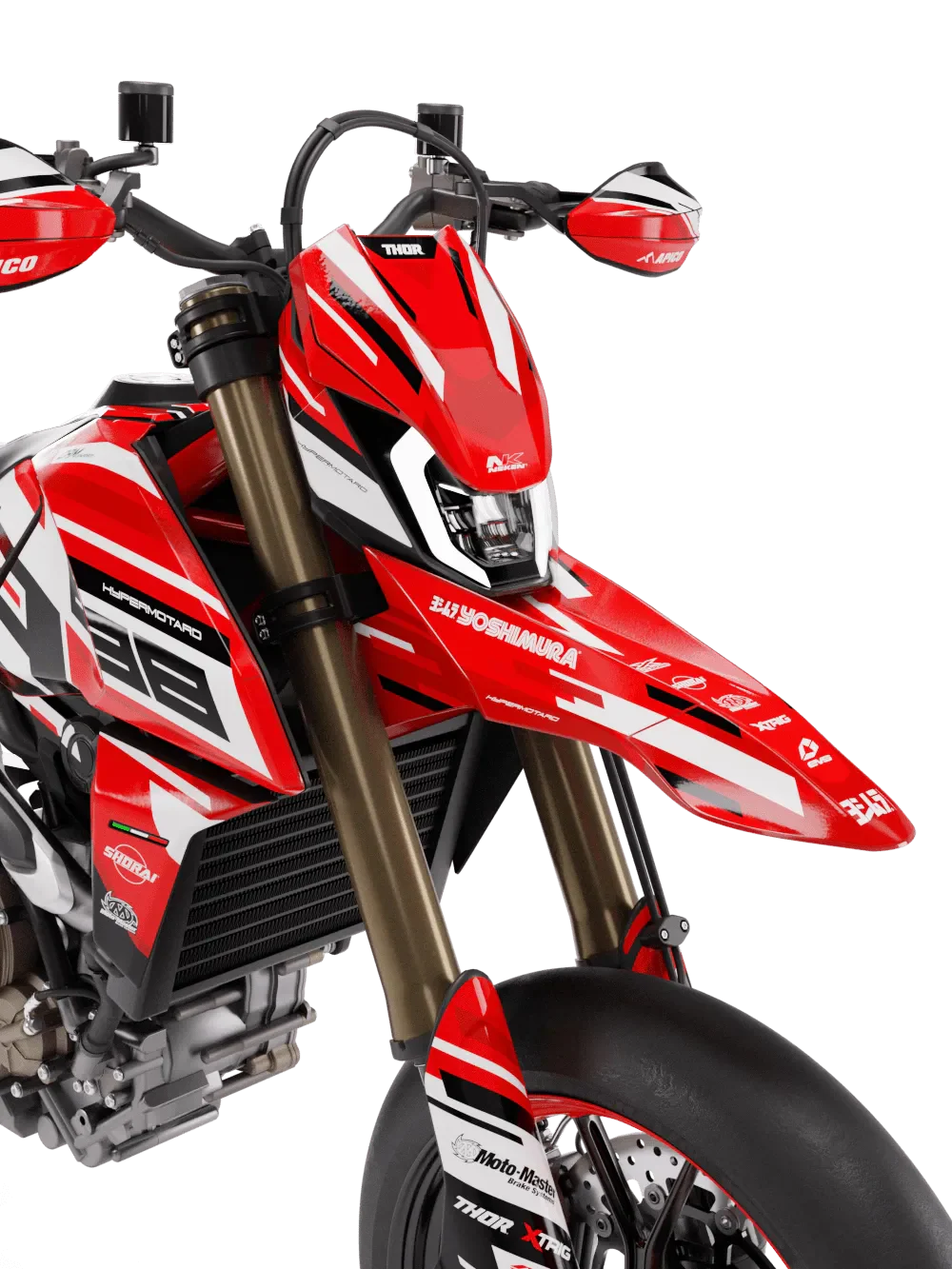 Ducati Hypermotard 698 Full Graphics Kit | Highta