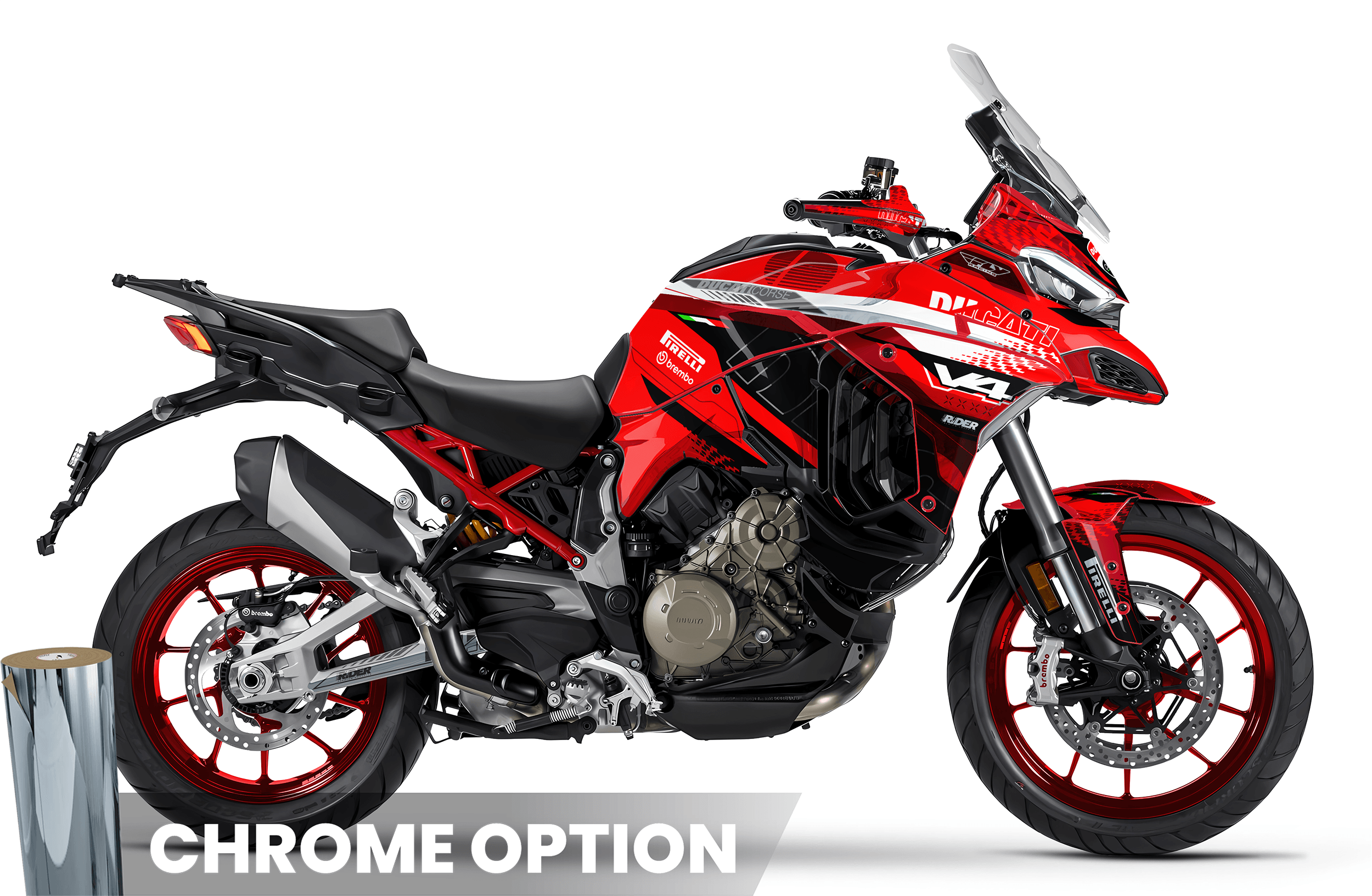 DUCATI MULTISTRADA Full Graphics Kit | Bologna