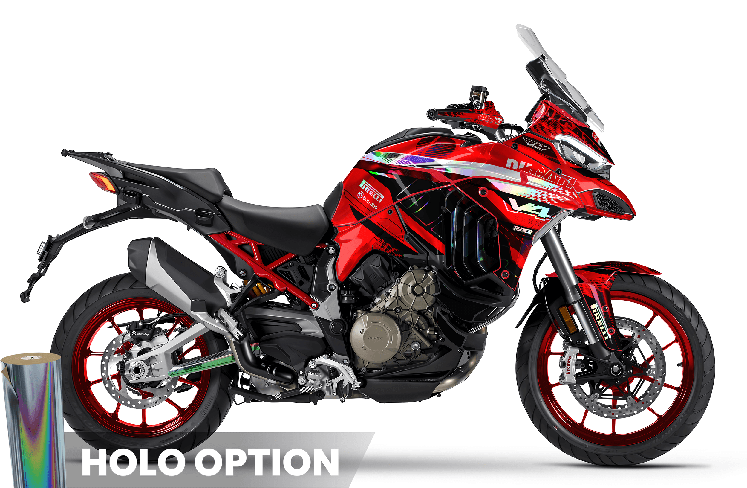 DUCATI MULTISTRADA Full Graphics Kit | Bologna
