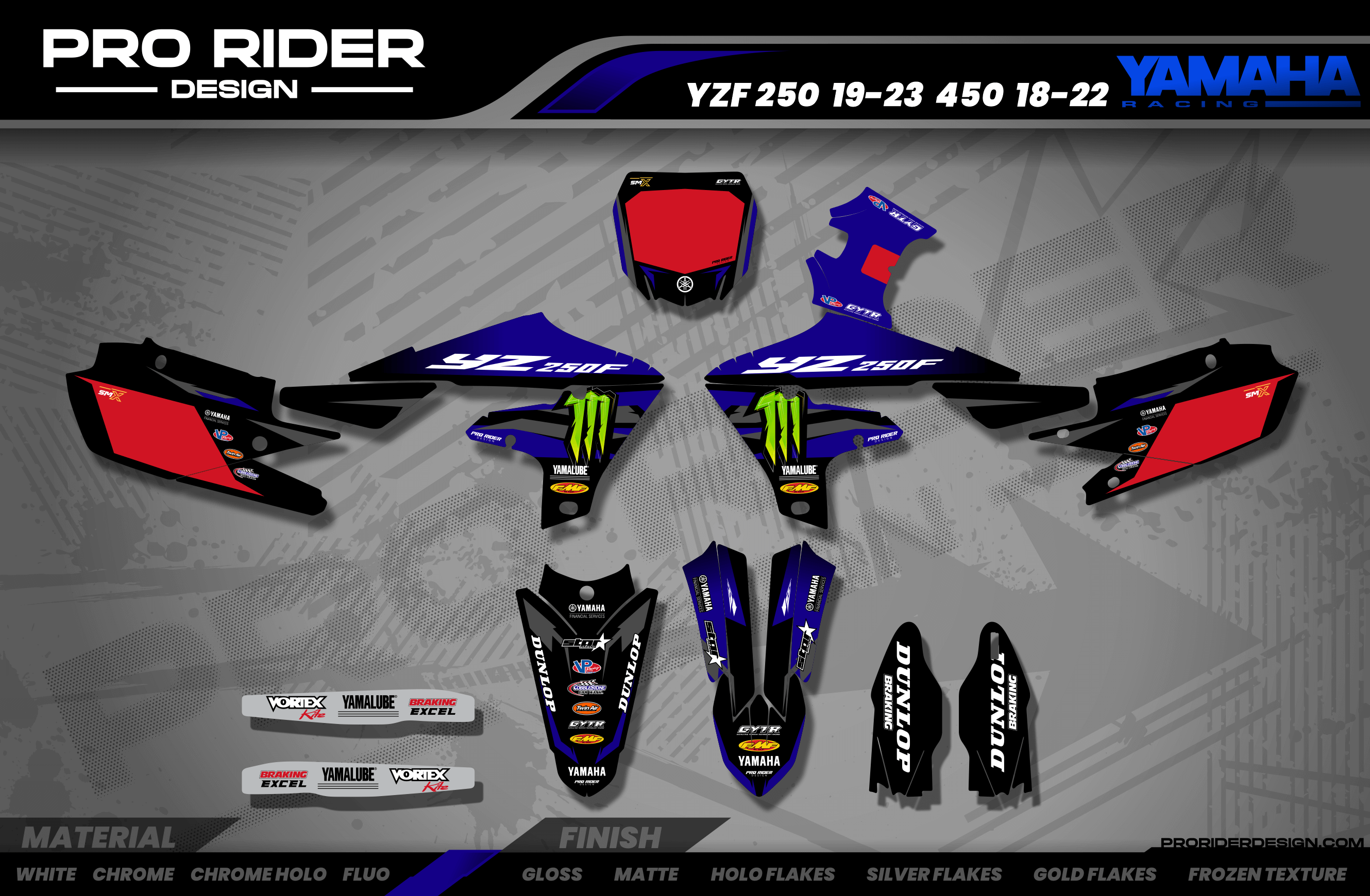 Yamaha graphics Eli Tomac Factory Replica