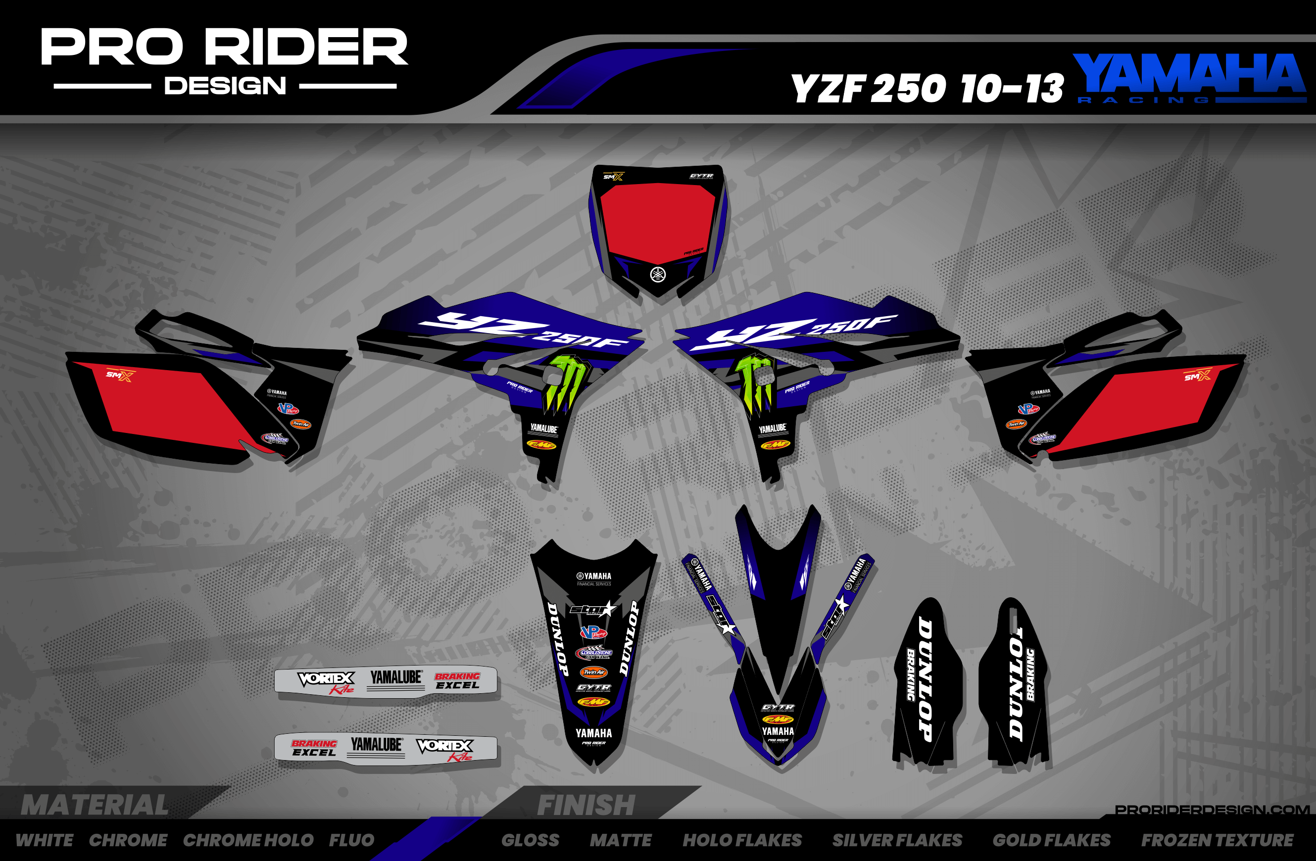 Yamaha graphics Eli Tomac Factory Replica