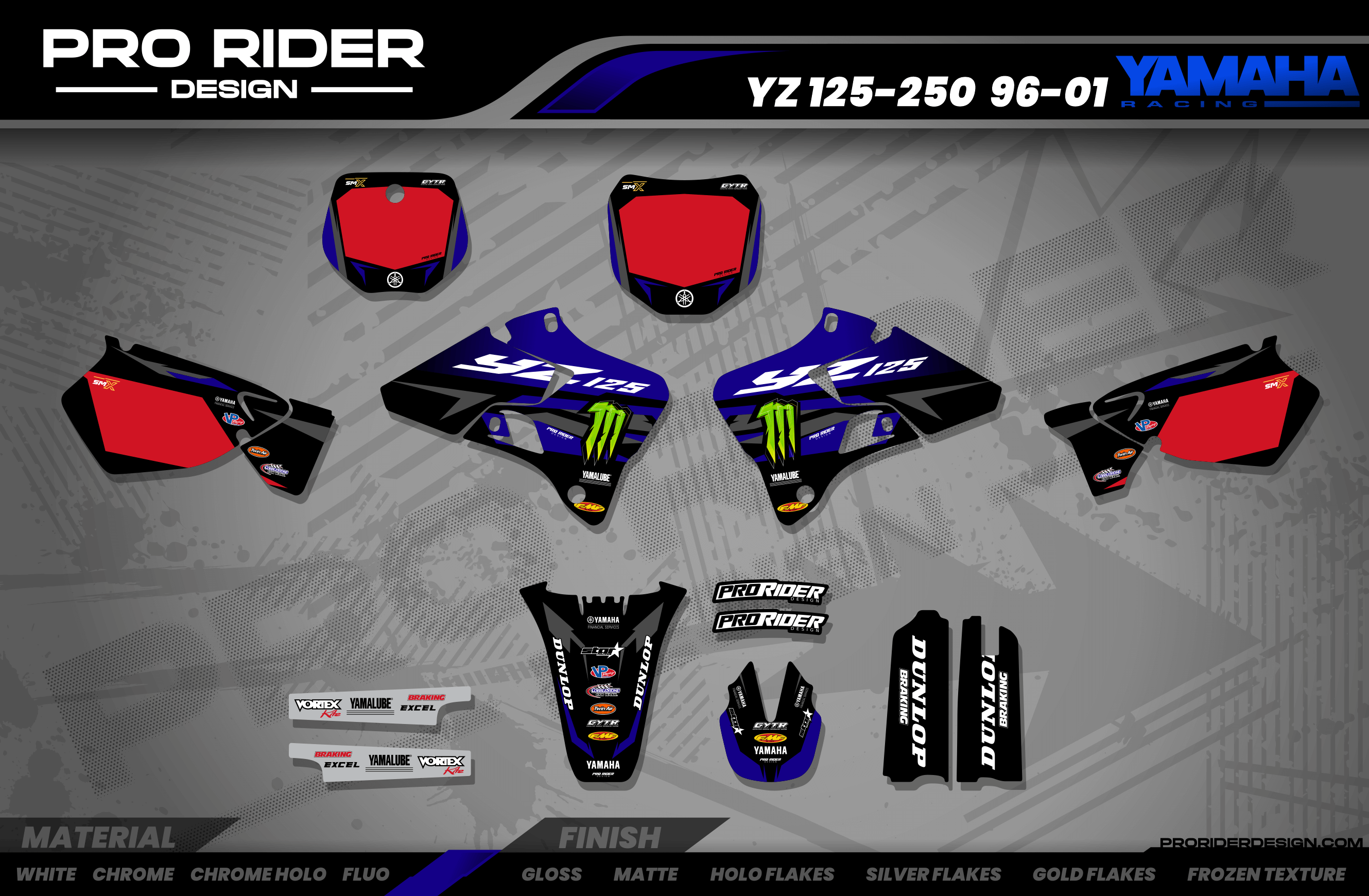 Yamaha graphics Eli Tomac Factory Replica
