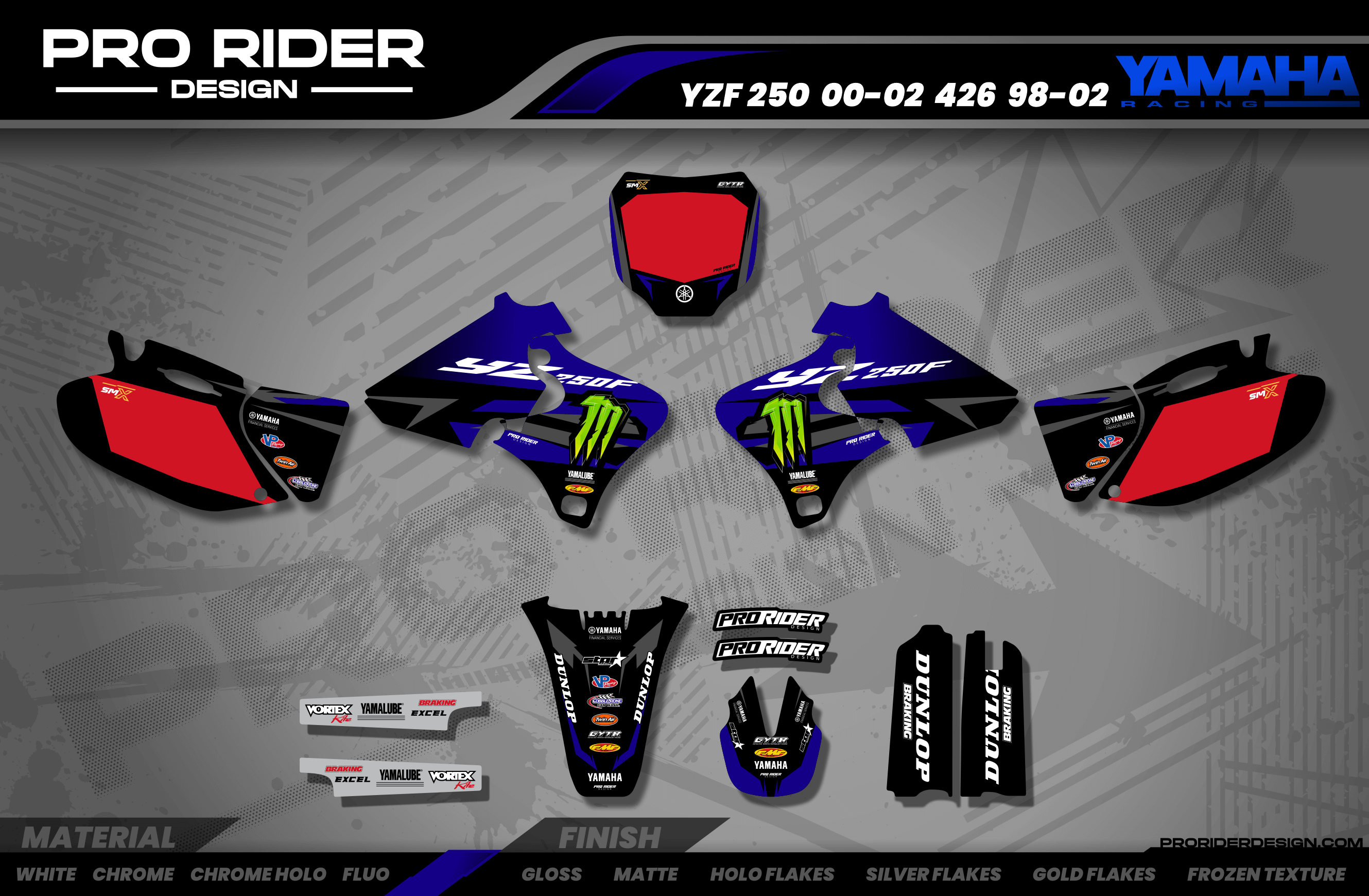 Yamaha graphics Eli Tomac Factory Replica
