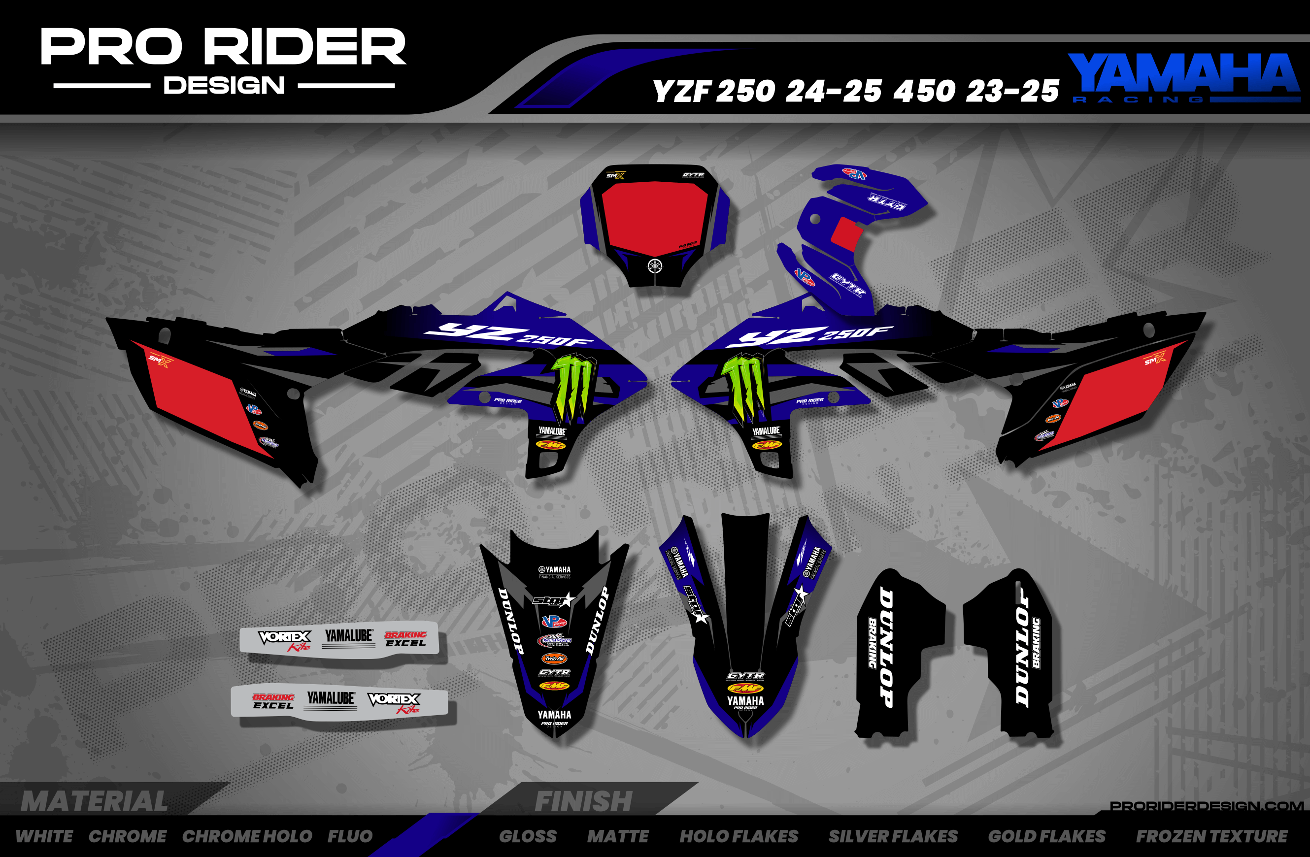 Yamaha graphics Eli Tomac Factory Replica