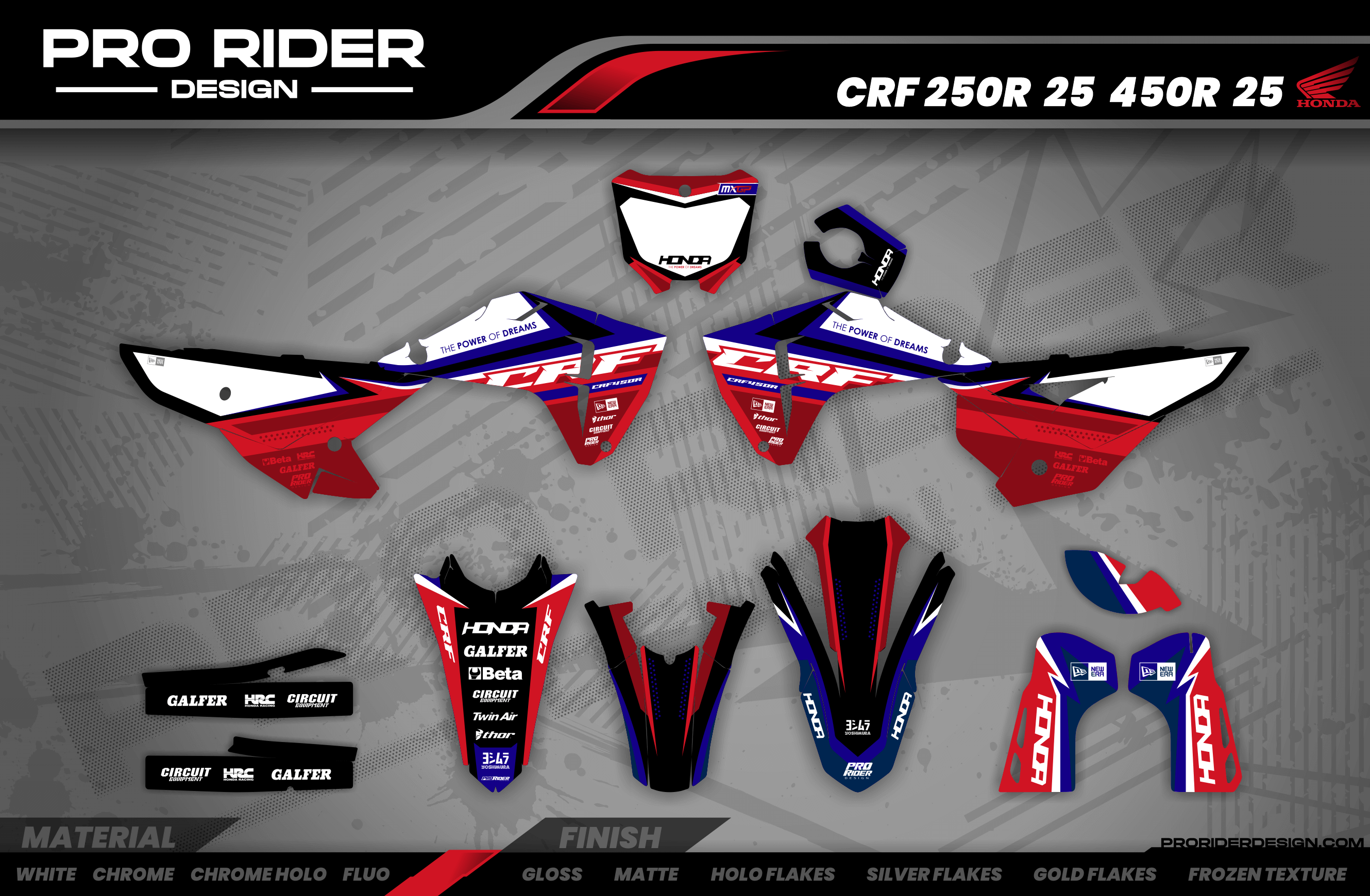 HONDA Full Graphics Kit | MXGP