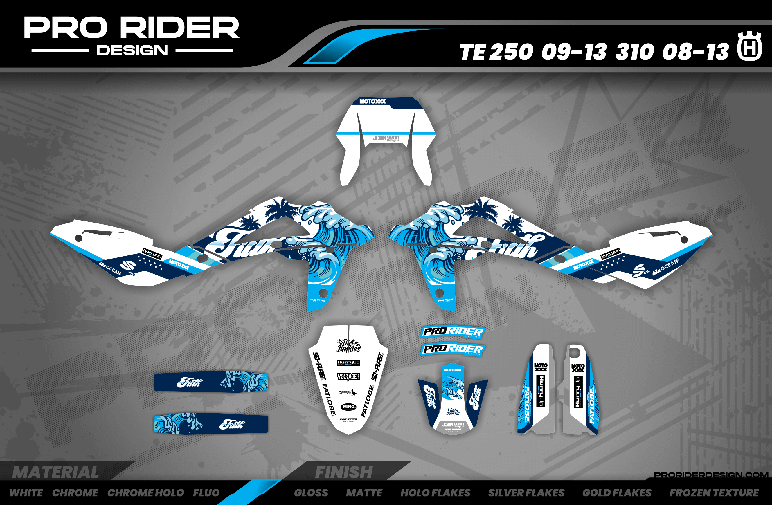 HUSQVARNA Full Graphics kit | Fresh Wave
