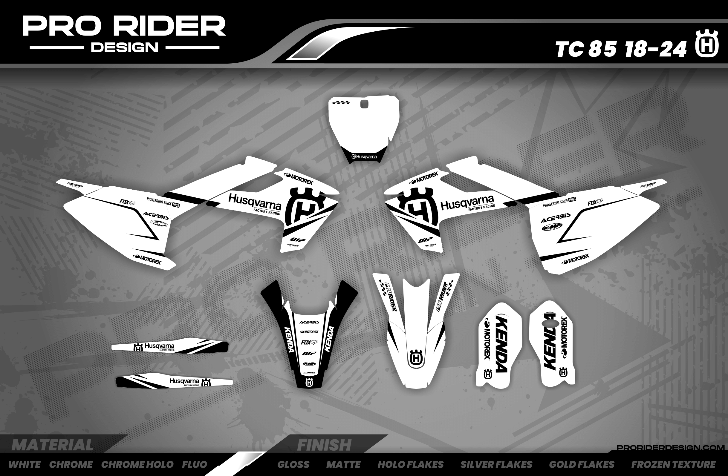 HUSQVARNA Custom Graphics AMPTON FRODJE