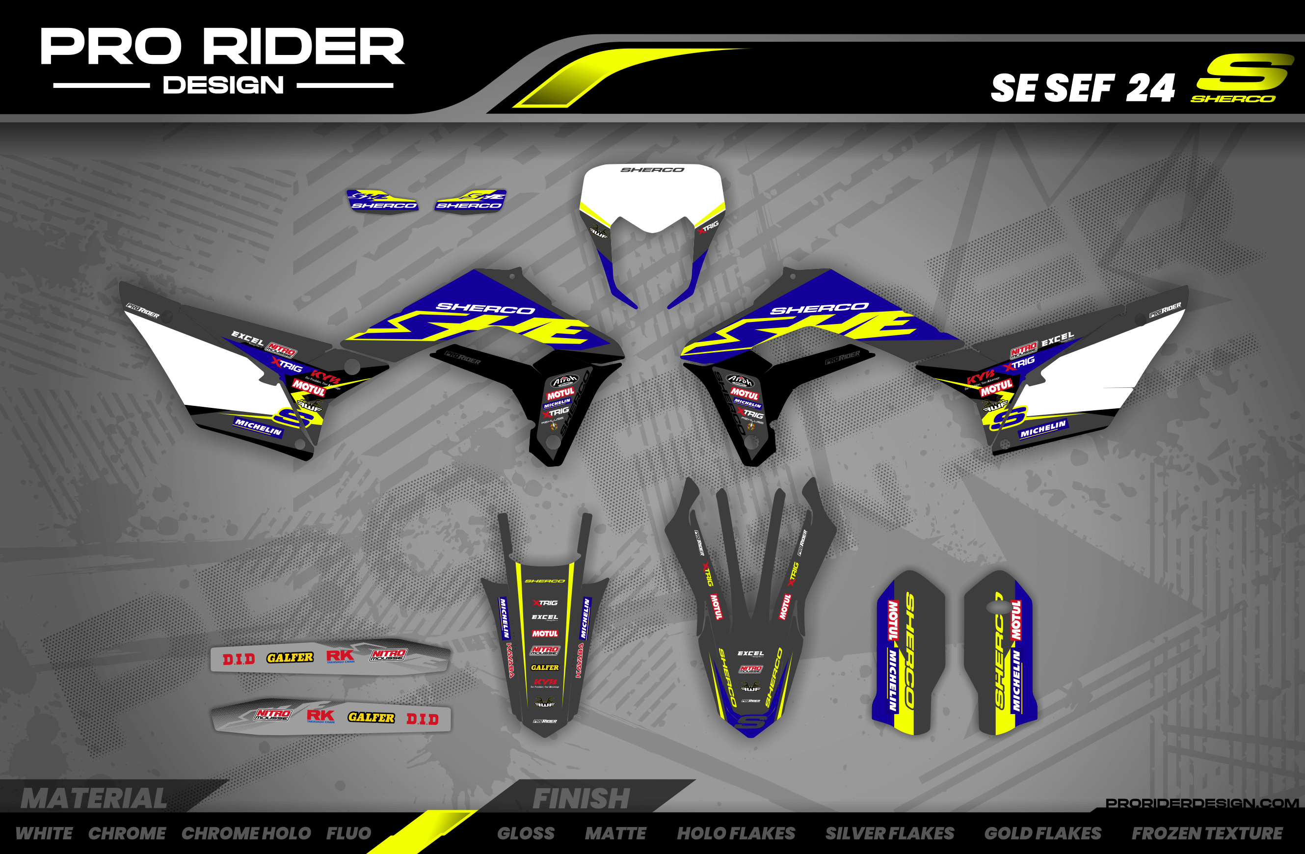 Graphics Kit SHERCO EDITION RESTOR-X L5