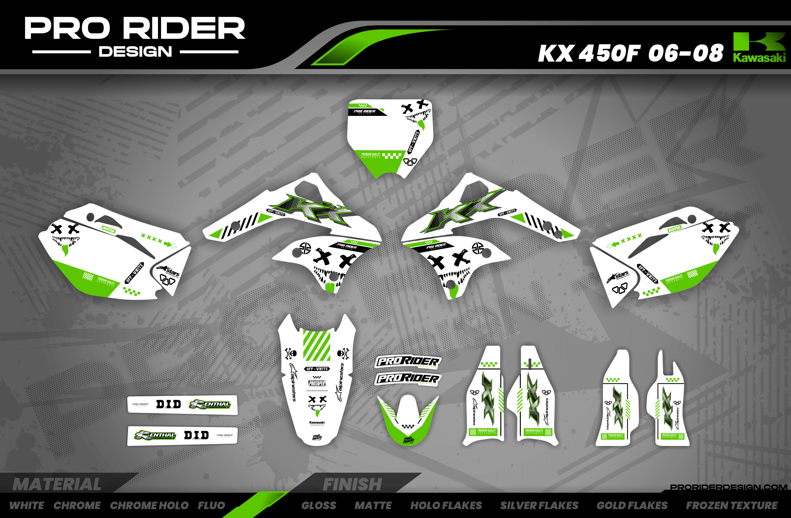 KAWASAKI graphics KIT AMIGO