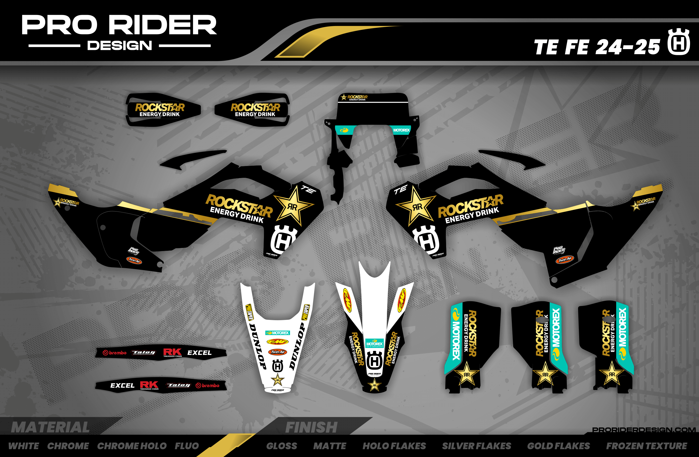 HUSQVARNA Custom Graphics TC-FC-TE-FE... ROCKSTAR 23