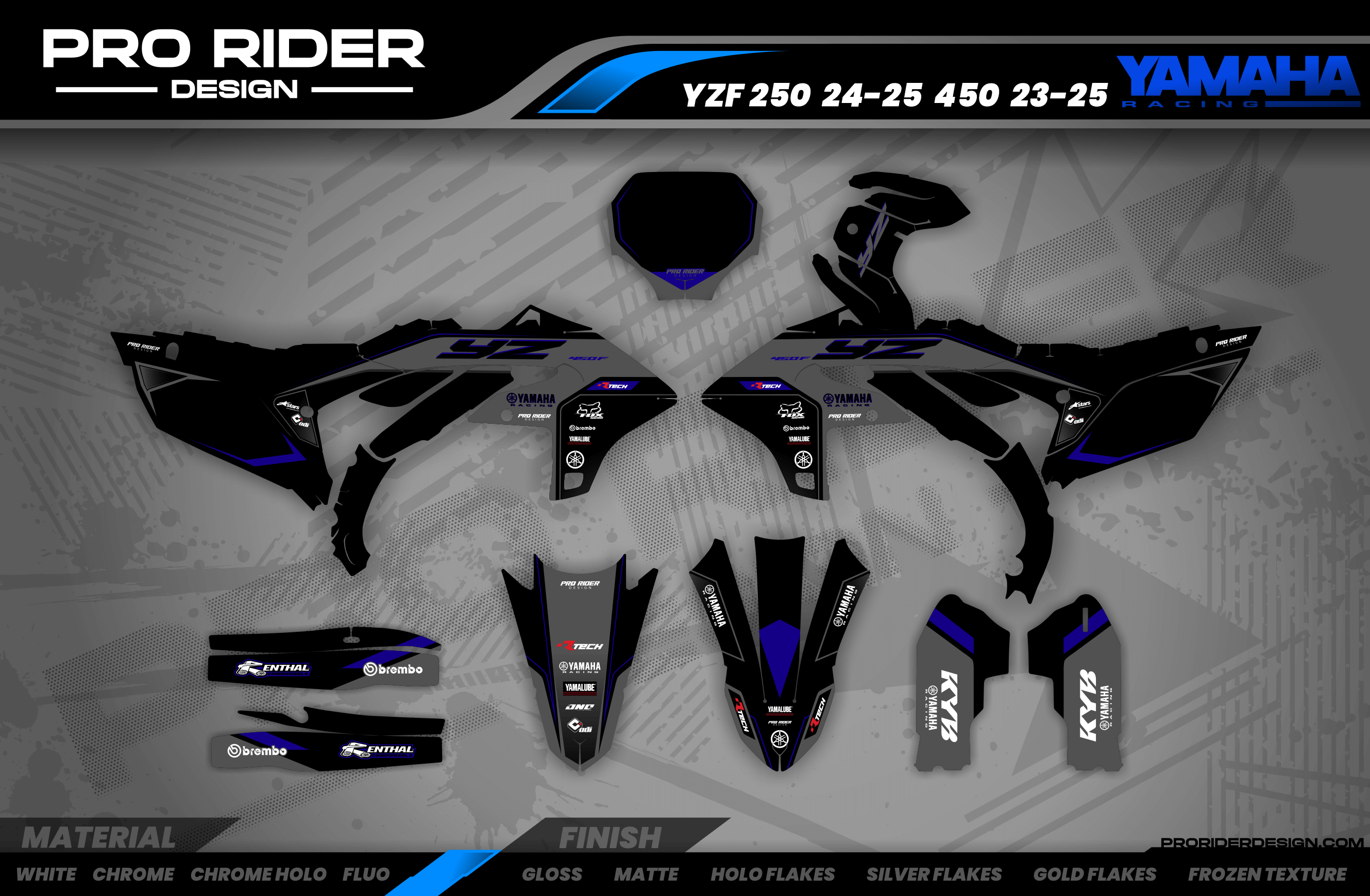 CUSTOM YAMAHA GRAPHICS | Black Venom