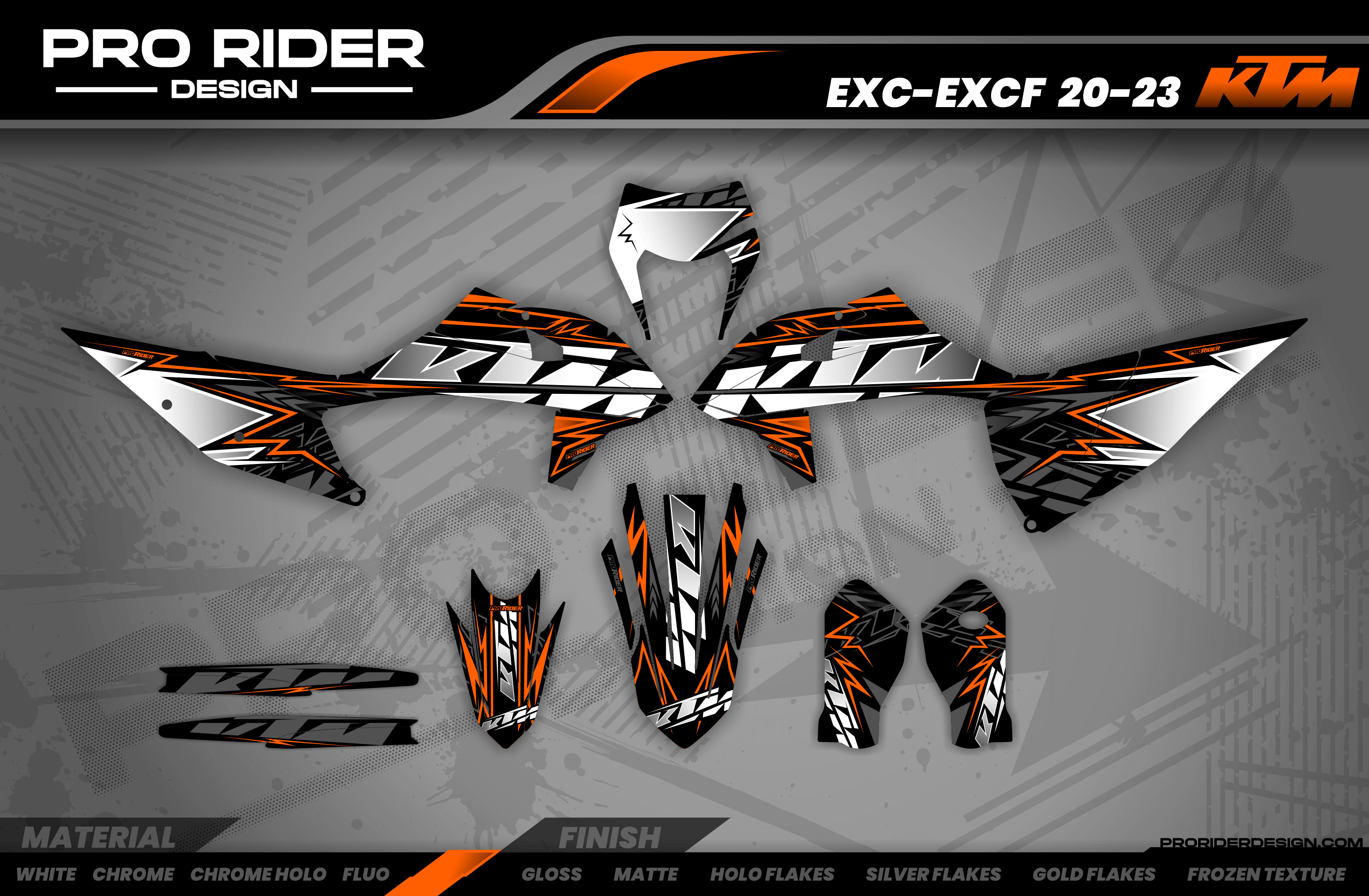 KTM Graphics LIGHT BOLD EFFECT