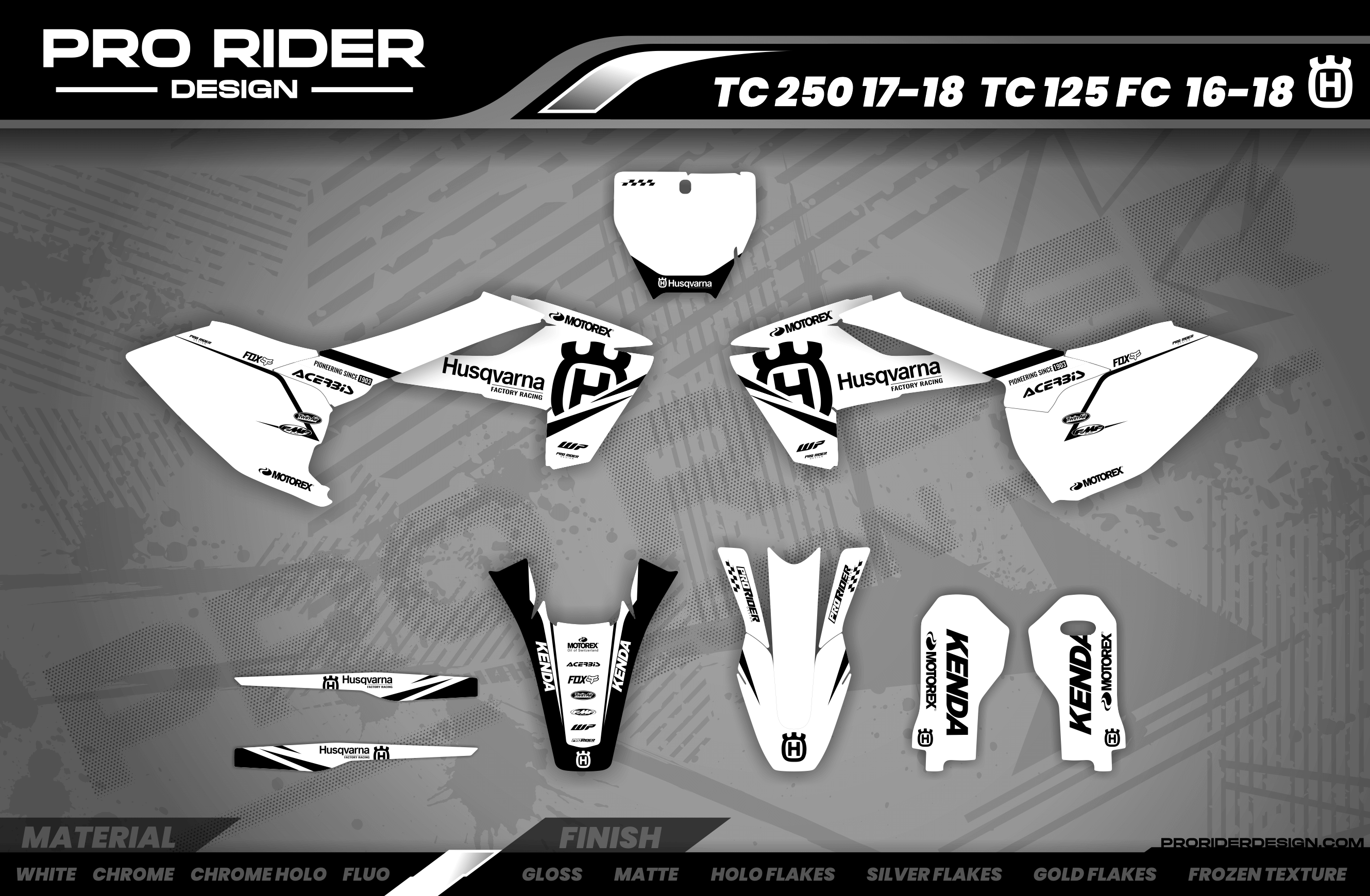 HUSQVARNA Custom Graphics AMPTON FRODJE