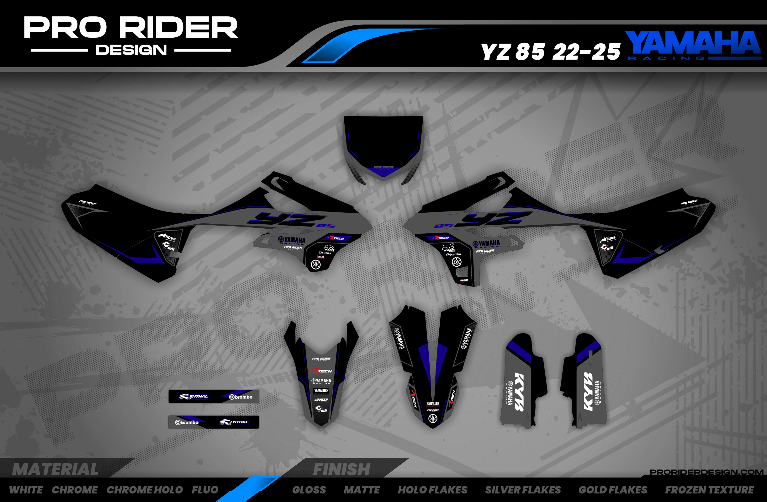 CUSTOM YAMAHA GRAPHICS | Black Venom
