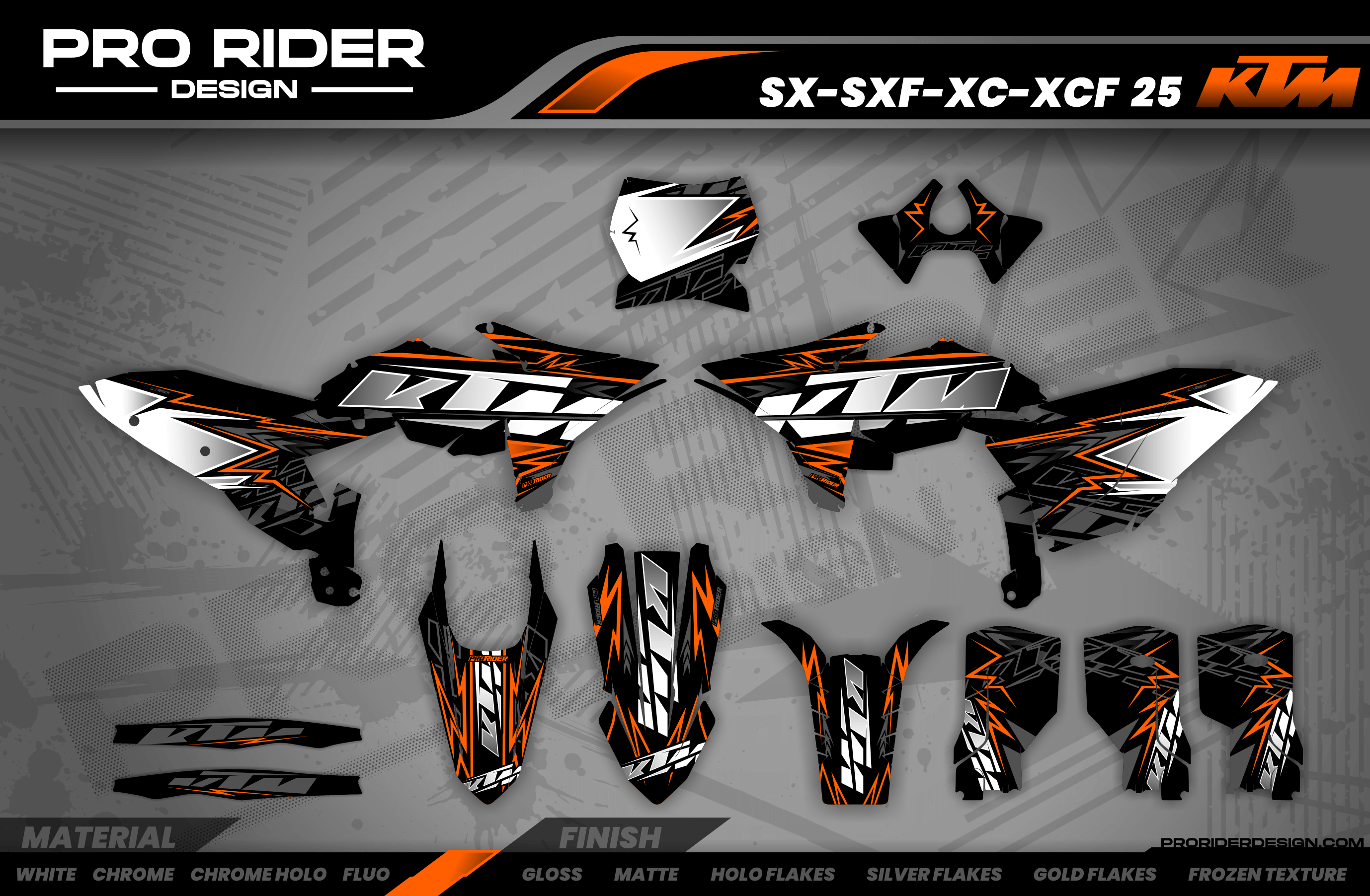 KTM Graphics LIGHT BOLD EFFECT