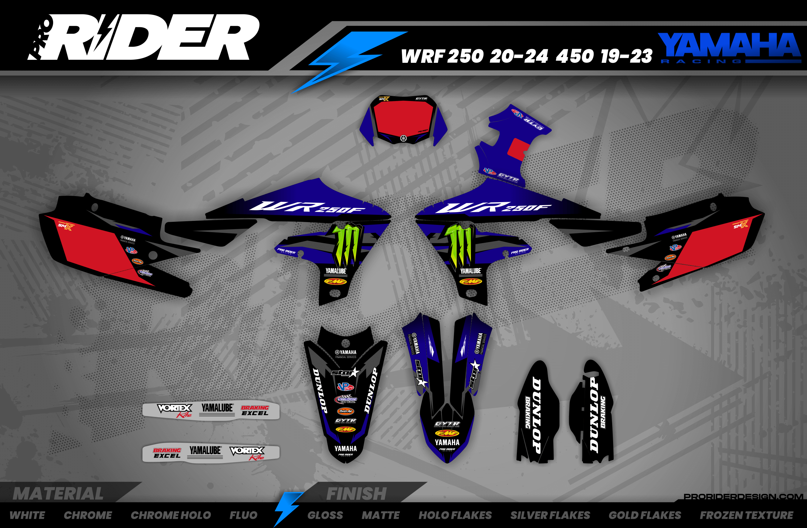 Yamaha graphics Eli Tomac Factory Replica
