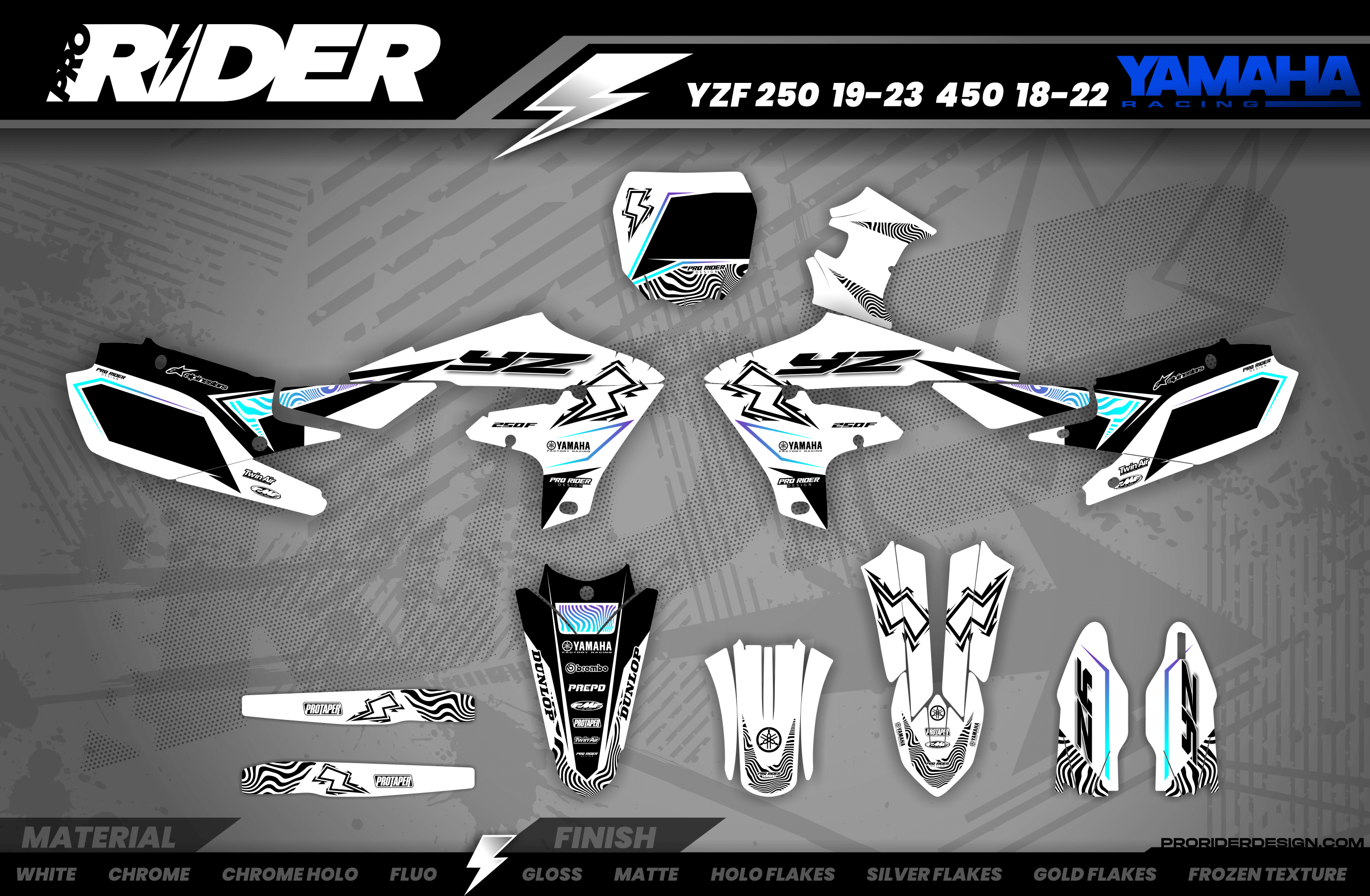 Graphics Motocross YAMAHA Shockwave