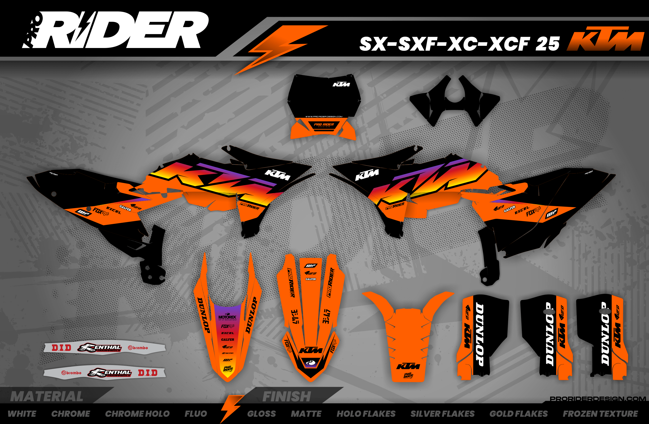 Custom Graphics KTM TERA FROST