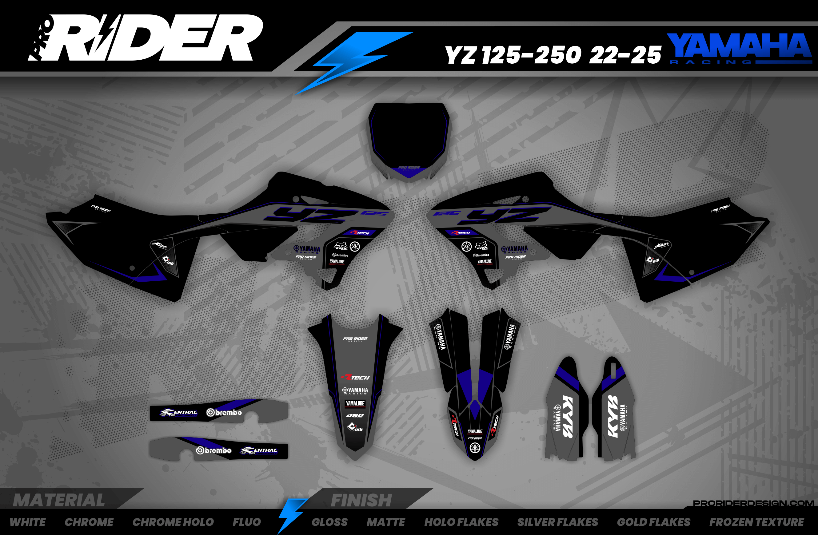 CUSTOM YAMAHA GRAPHICS | Black Venom