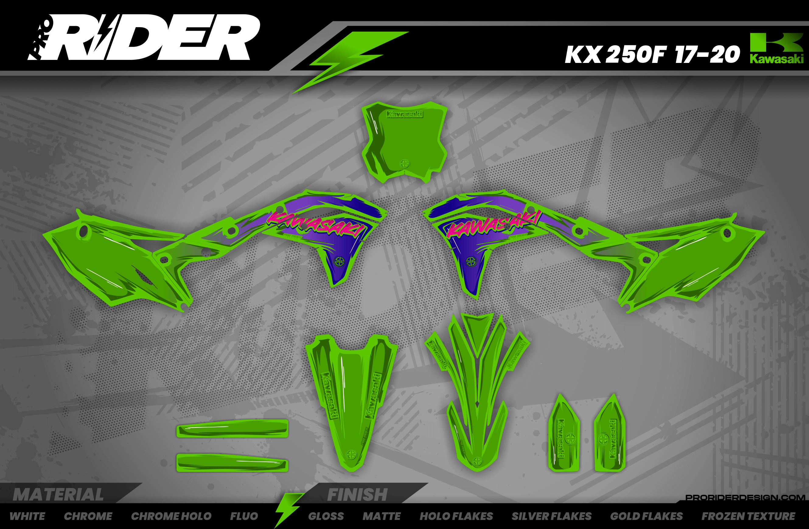 KAWA graphics KIT ARTEX VOM GB