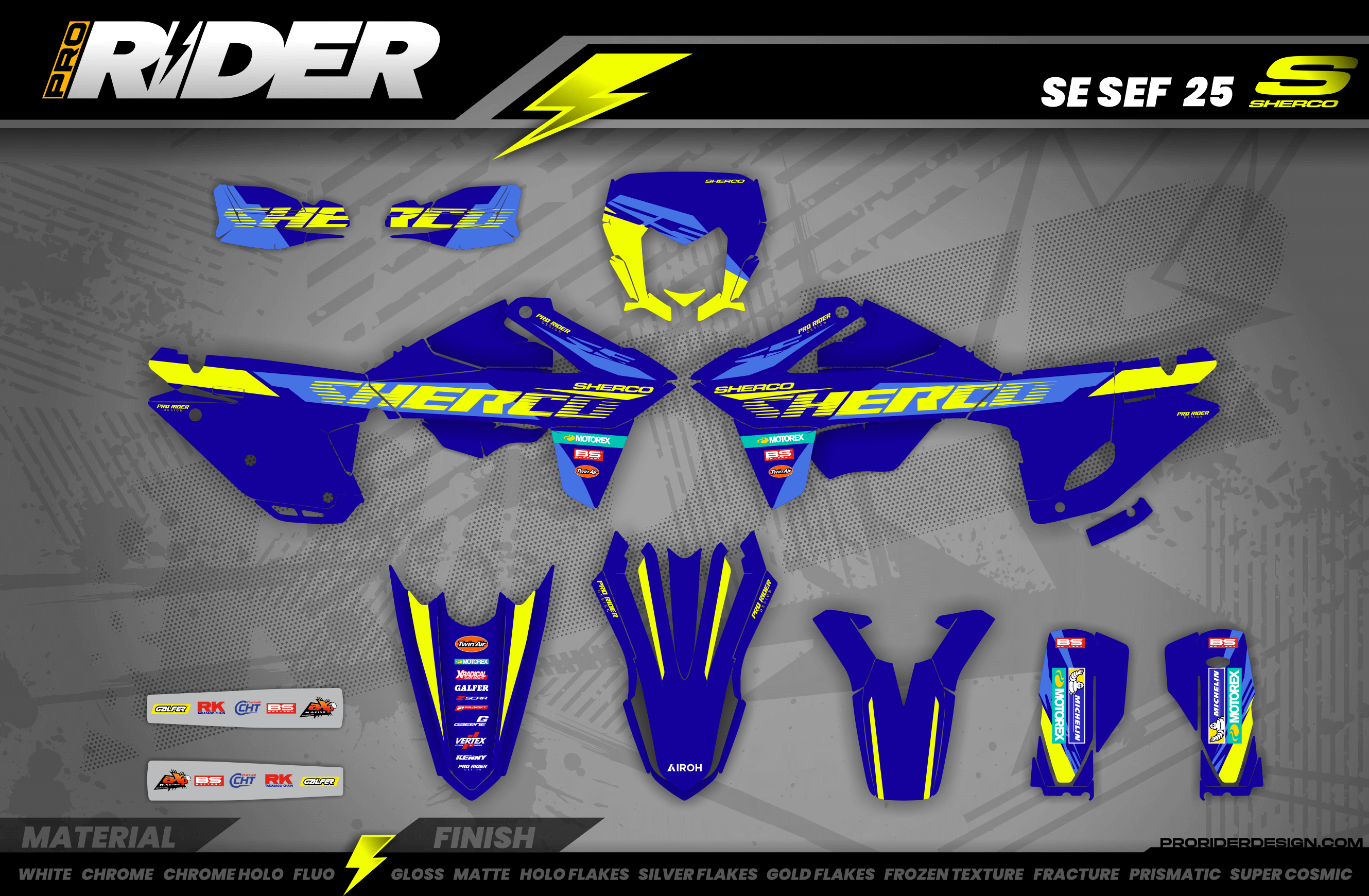 Graphics Kit SHERCO OEM EDITION 26