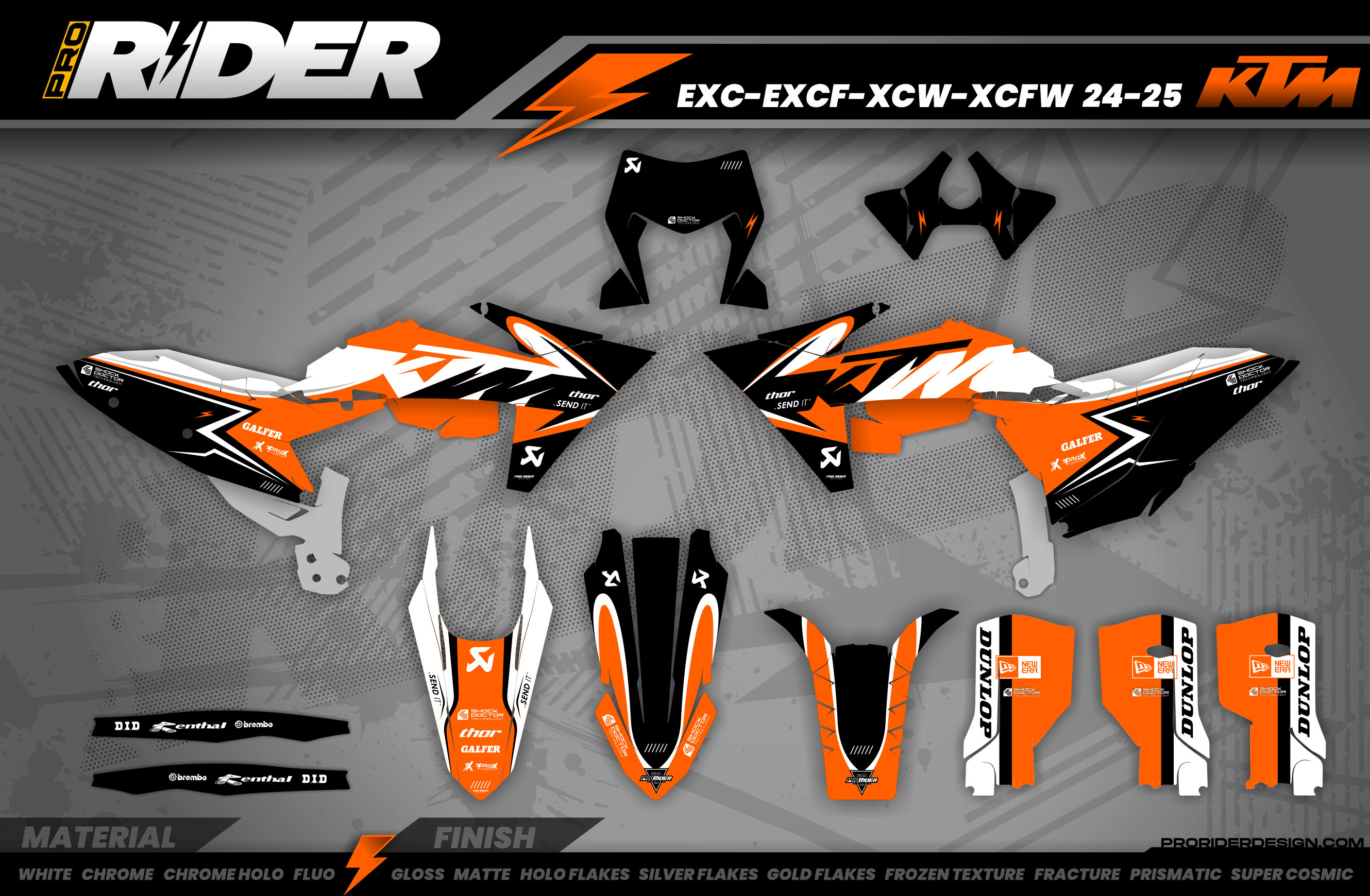 KTM Graphics Kit PERSO FENTY