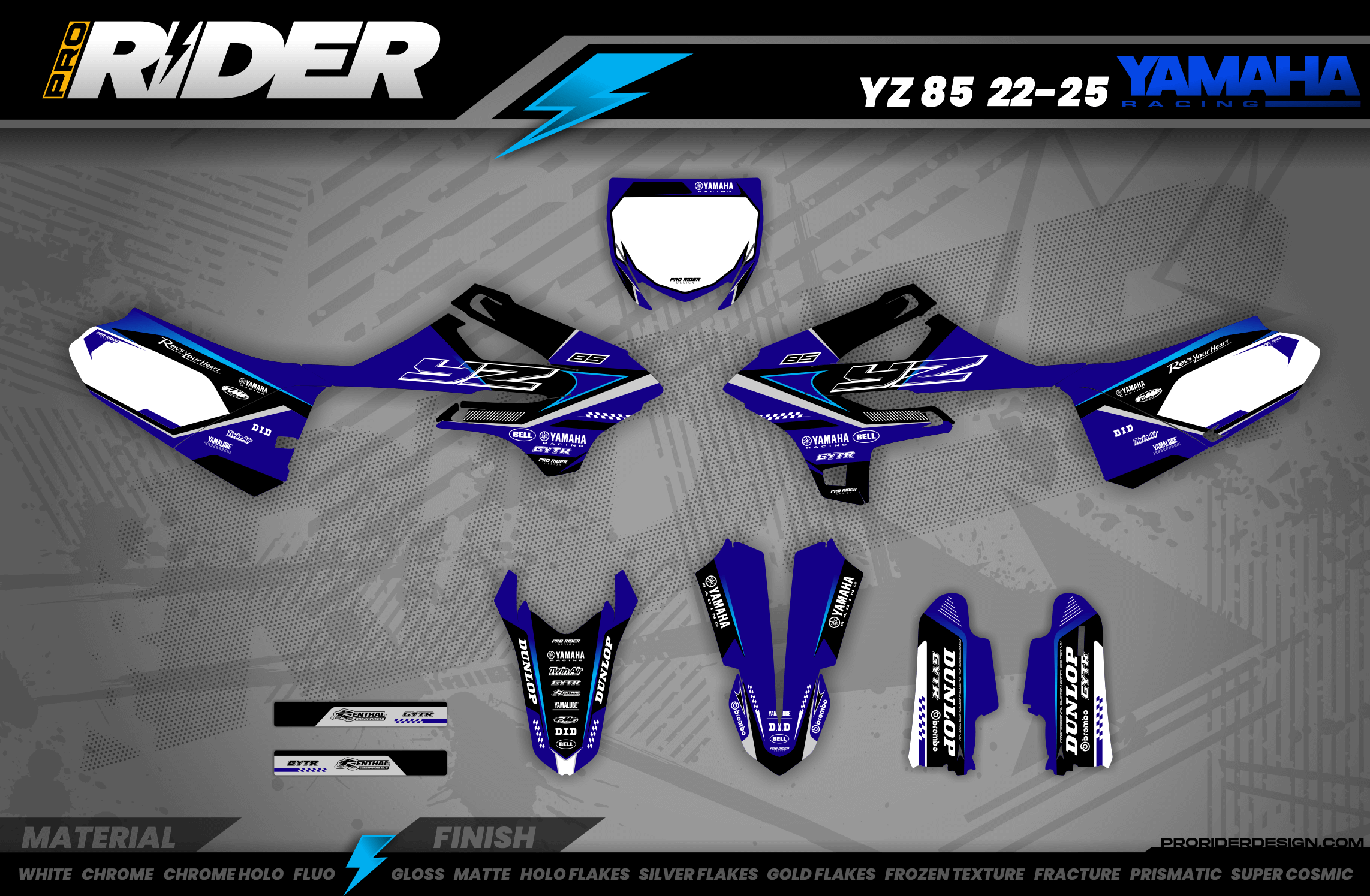 SPARK YAMAHA FULL GRAPHICS KIT
