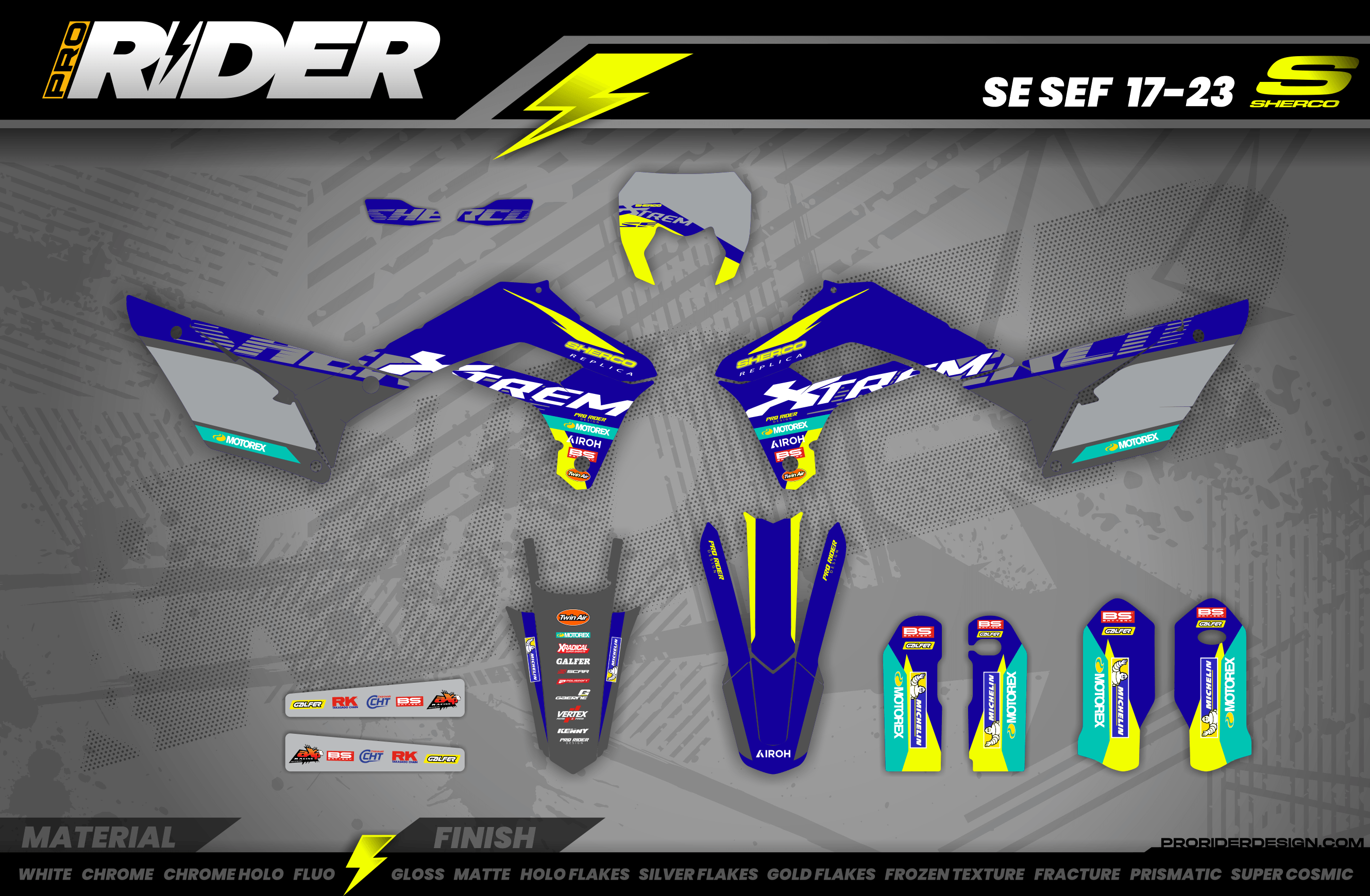 Graphics Kit SHERCO XTREM EDITION 25
