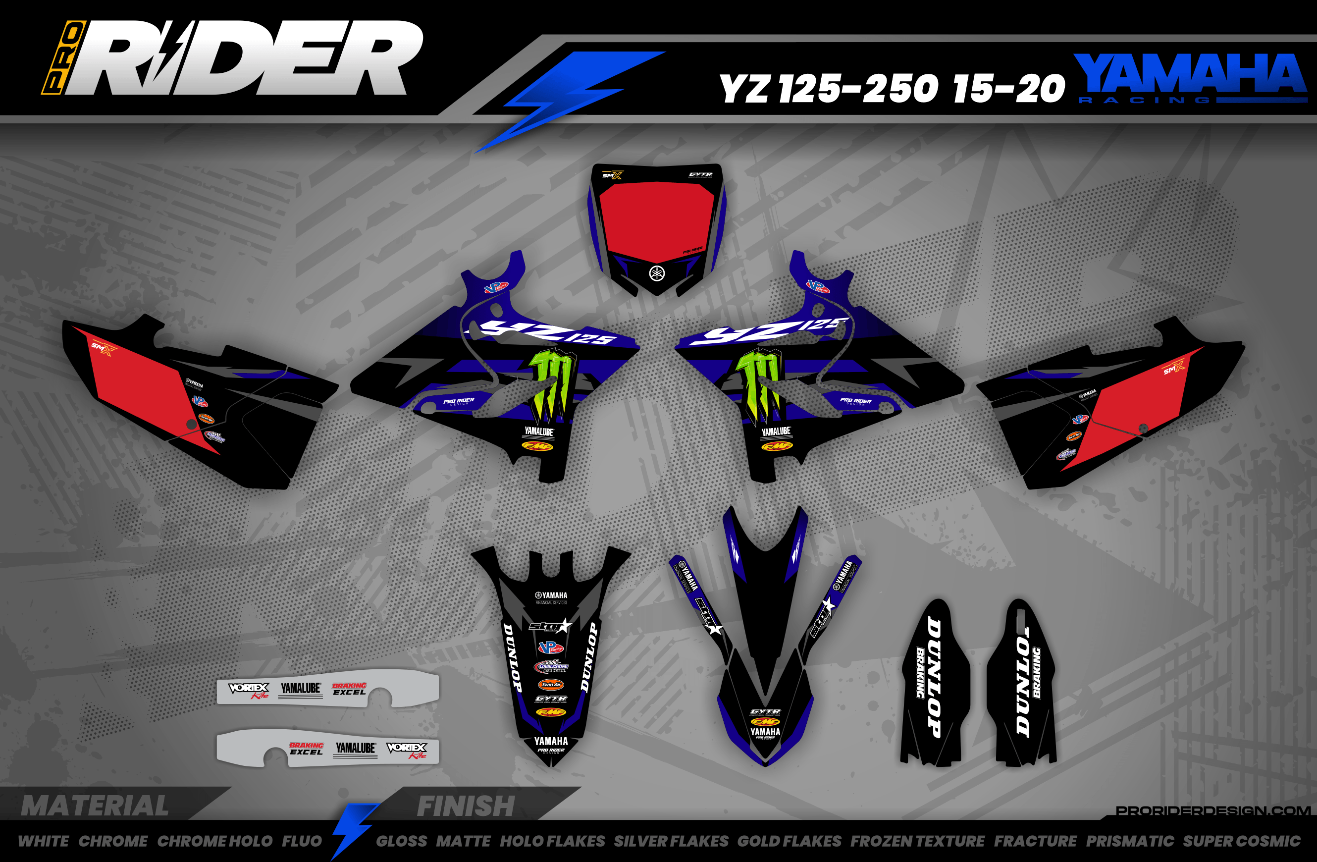 Yamaha graphics Eli Tomac Factory Replica