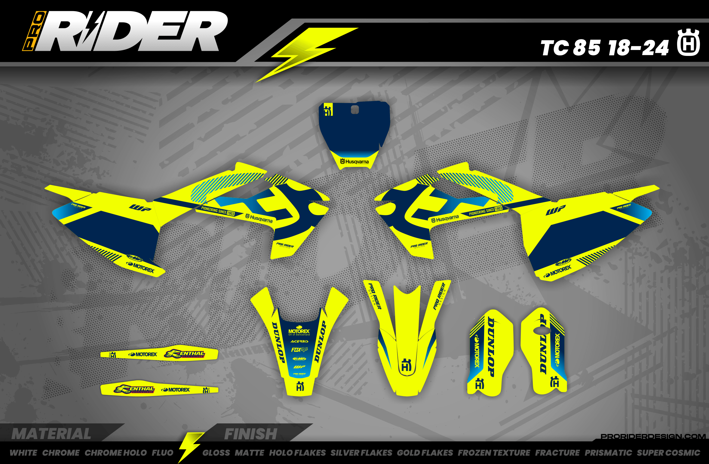 NEON FACTORY Husqvarna Full Graphics