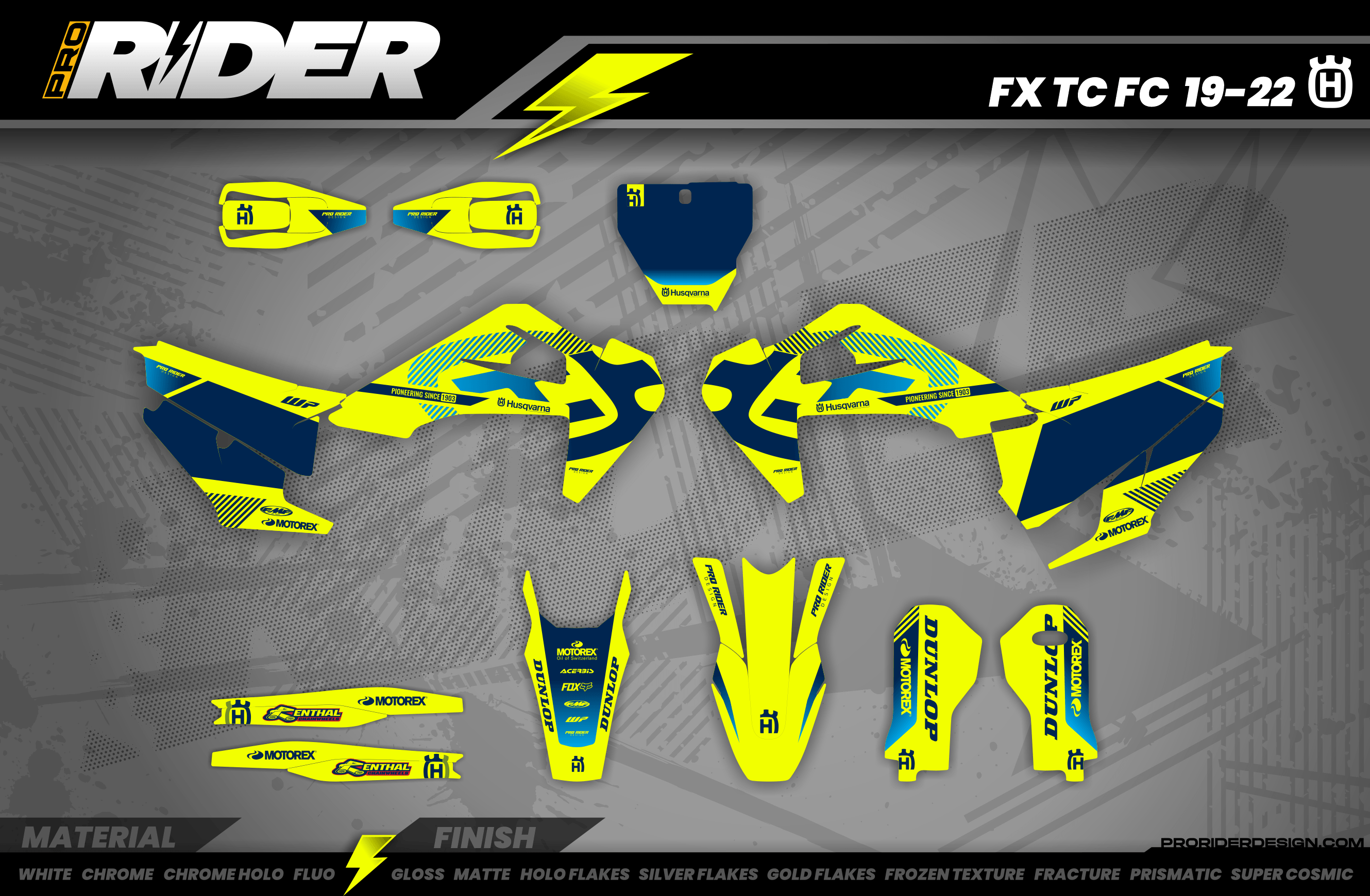 NEON FACTORY Husqvarna Full Graphics