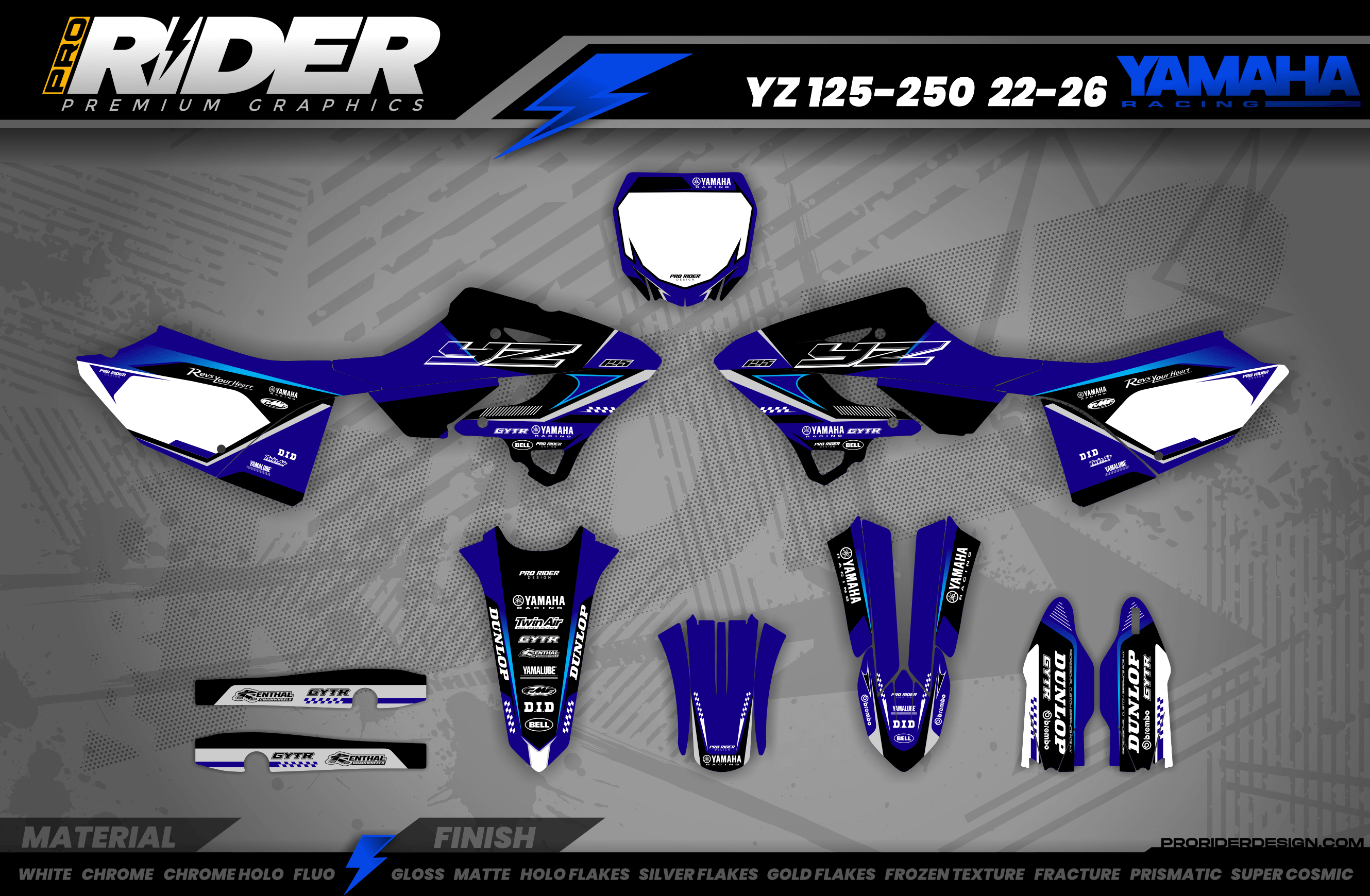 SPARK YAMAHA FULL GRAPHICS KIT
