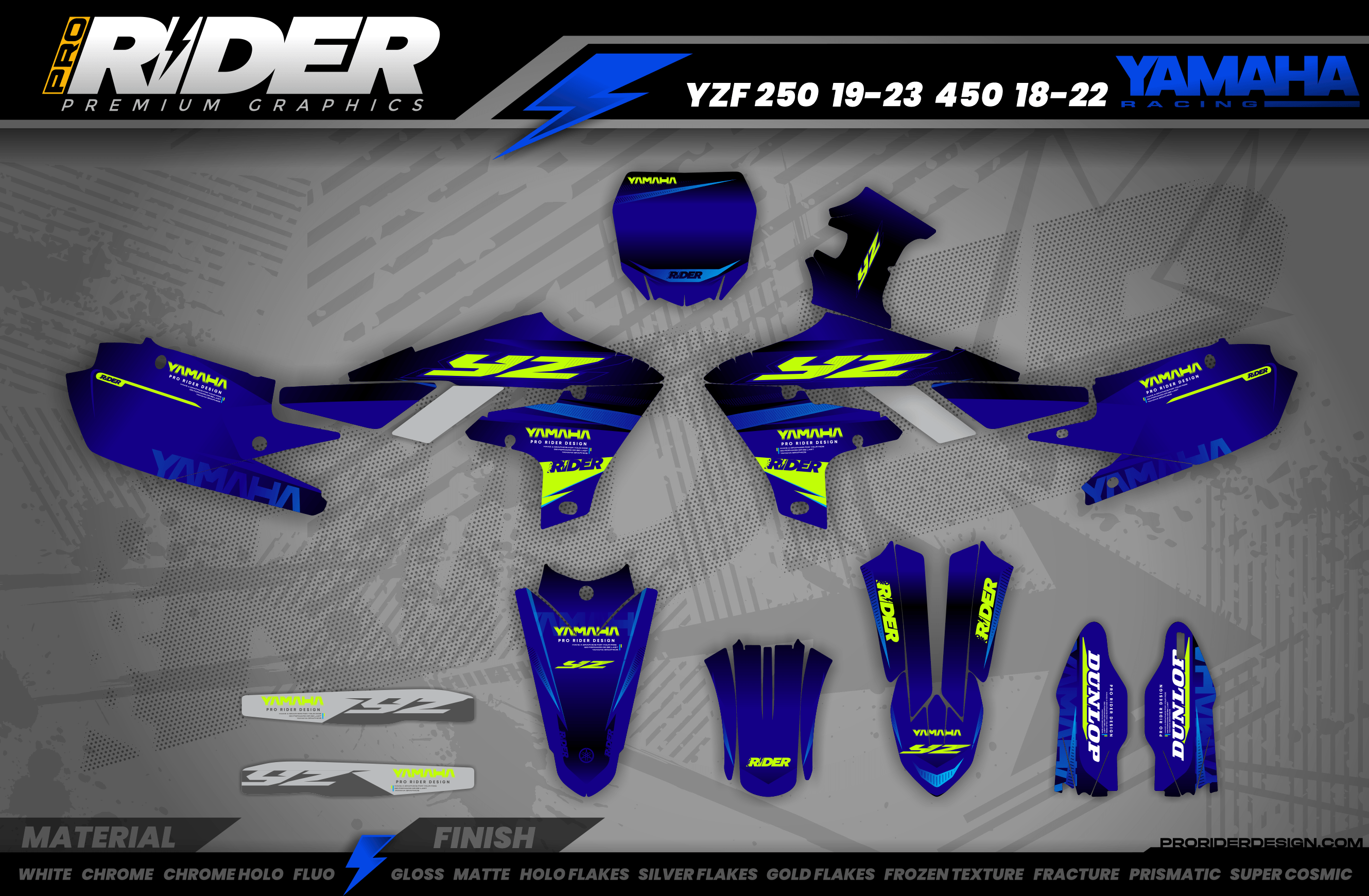 PRIMEVAL YAMAHA YZ/YZF/WRF Full Graphics Kit