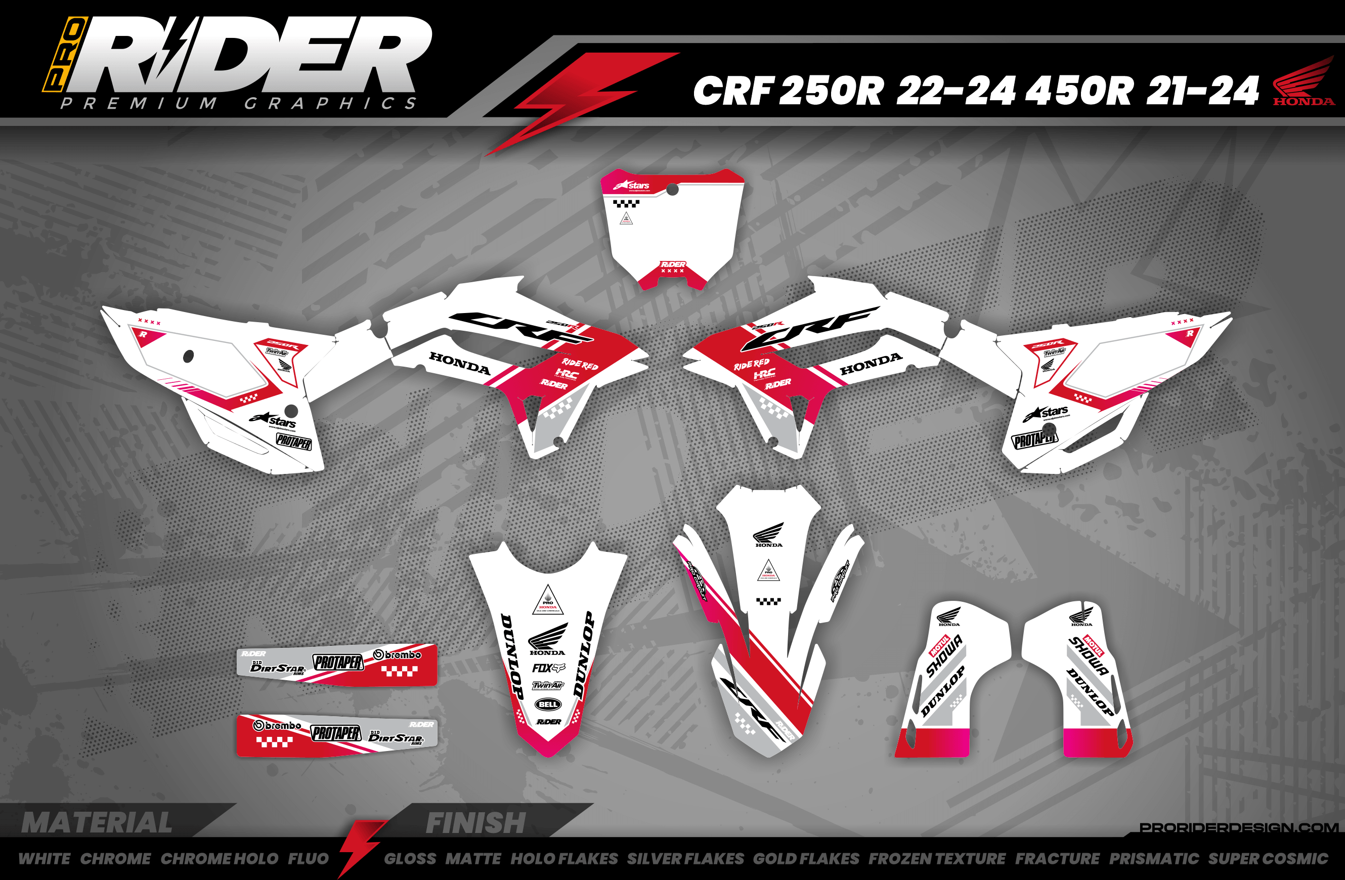 PERFORMANCE HONDA Full Graphics Kit