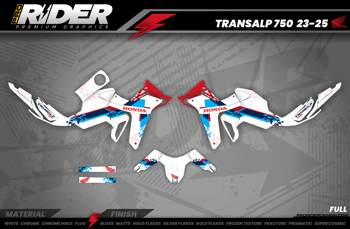 HONDA TRANSALP 750 Full Graphics kit | Hanova